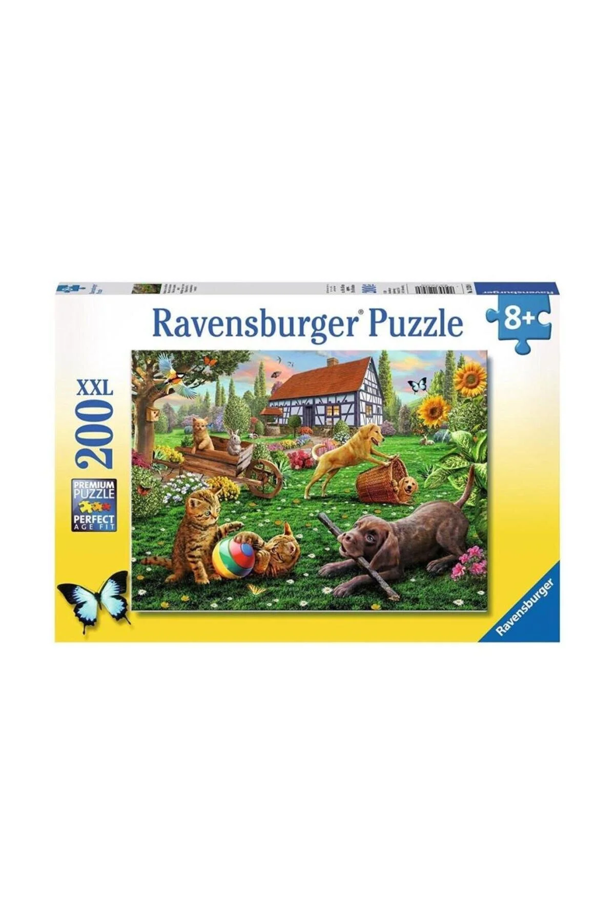 پازل ها و یاپبوزهای کودک 200 تکه در باغ 128280 RAV128280 RAVENSBURGER