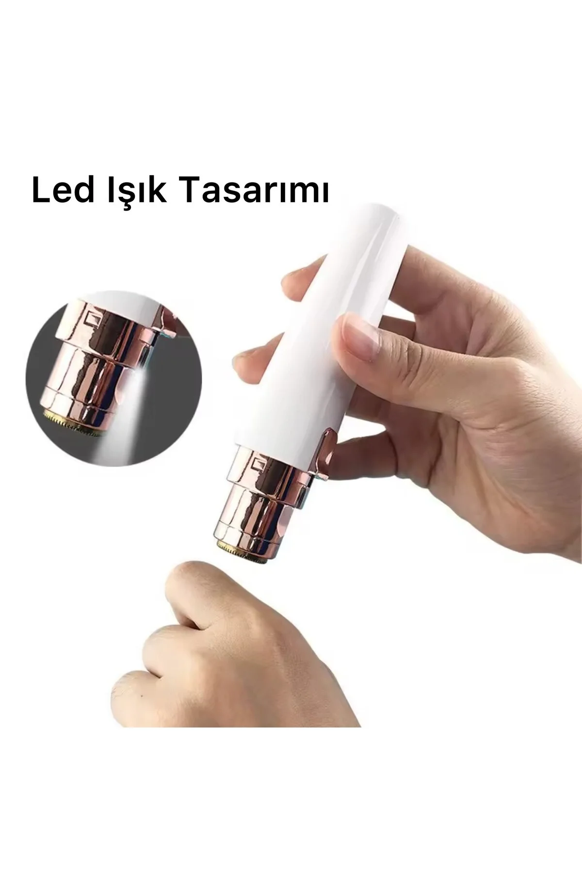 اپیلاتور شارژی دو سری برای حذف موهای زائد با کیفیت بالا Lazım Shop