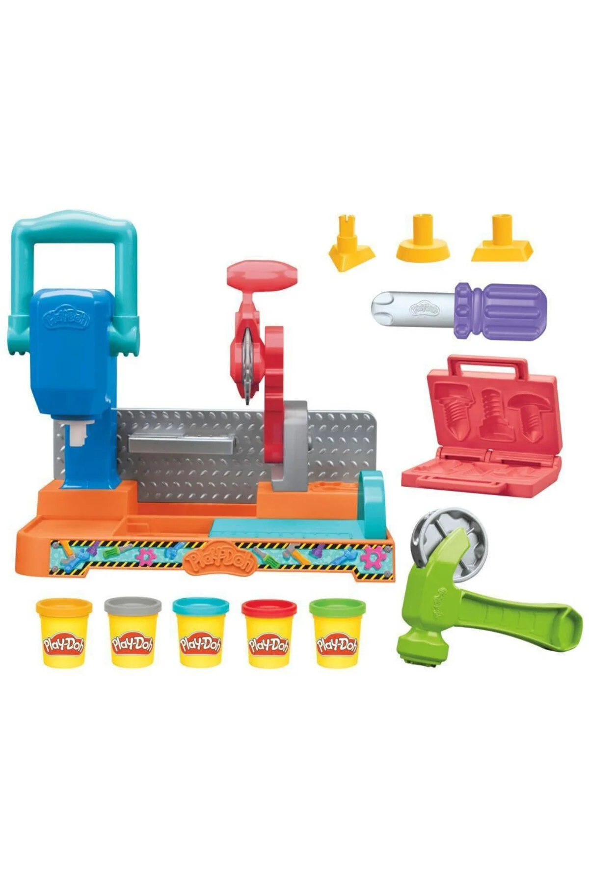 خمیر بازی PLAY DOH ابزارهای دست رنگارنگ F9141 Hasbro