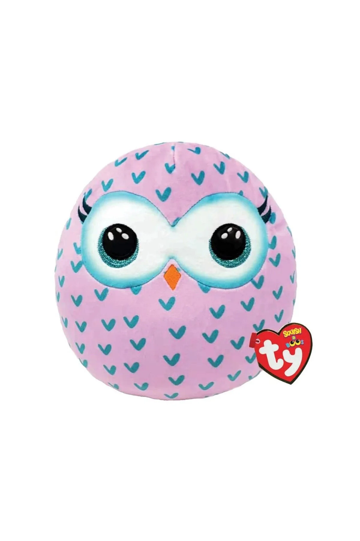 اسباب بازی های پشمی TY SQUISH A BOOS OWL PILLOW WINKS 22 CM işhahome