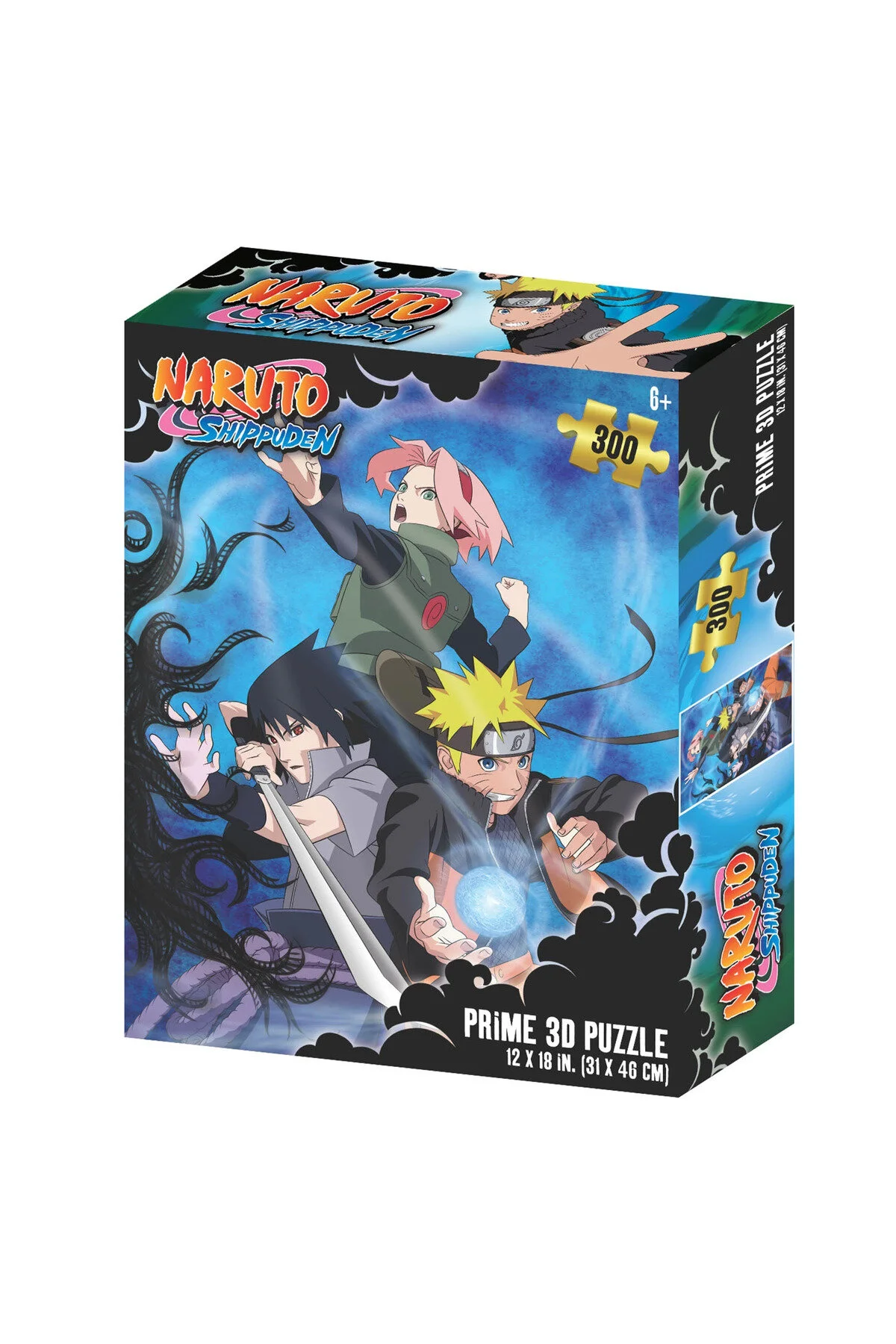 اسباب بازی های فیگور دیگر آموزشی PRIME 3D NARUTO SHIPPUDEN 200 PIECE PUZZLE 33198 TOY FOR GIRLS AND BOYS NEWBRENDHOME