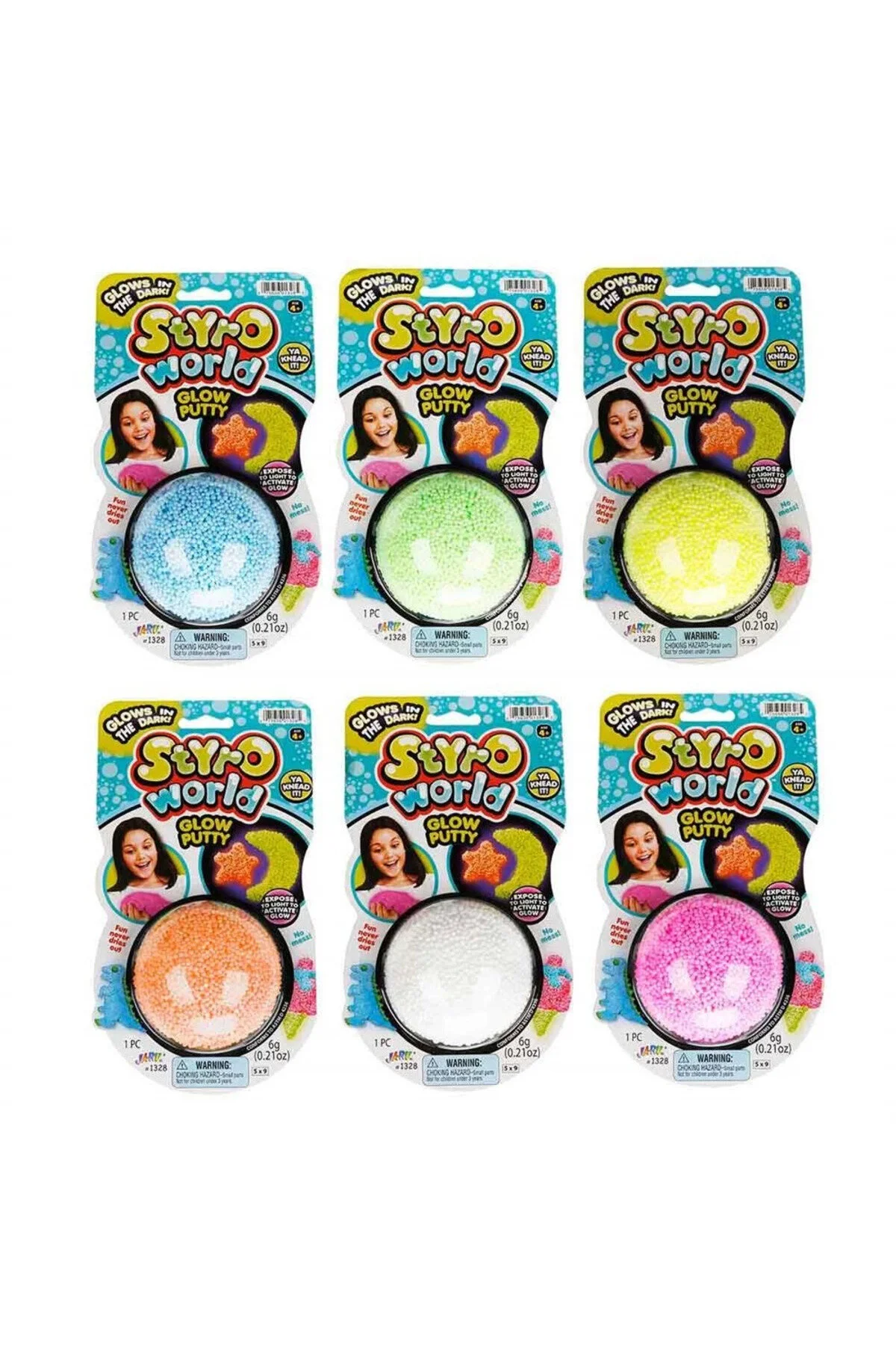 اسباب بازی های فیگور دیگر JARU GLOW IN THE DARK FOAM BALL 1 عدد موجود ارسال خواهد شد Eco Lounge