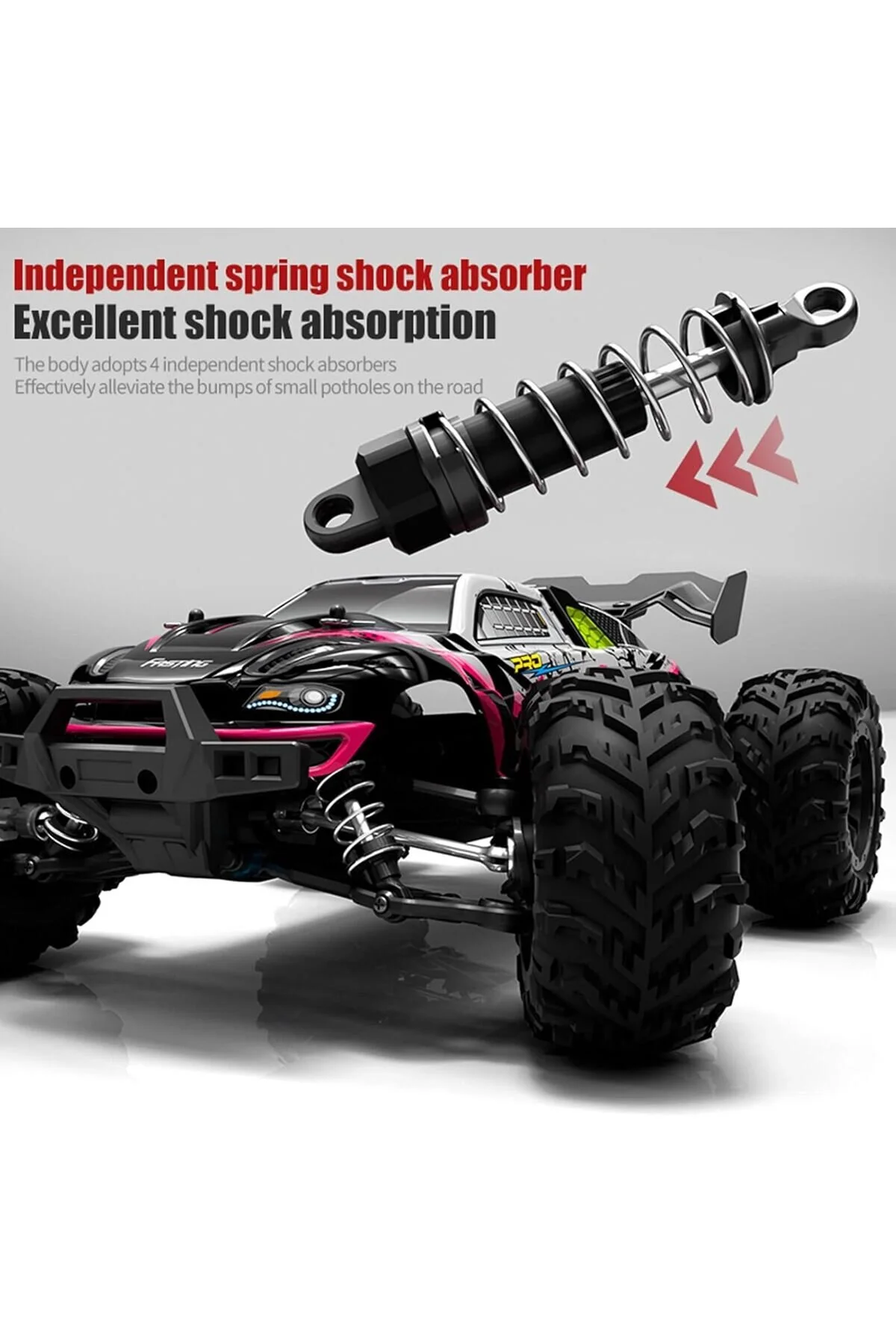 RC CAR Q117 PROFESSIONAL BUSLESS ENGINE 55 70 کیلومتر سرعت سریال METAL SET 3 باتری TEKNOBO
