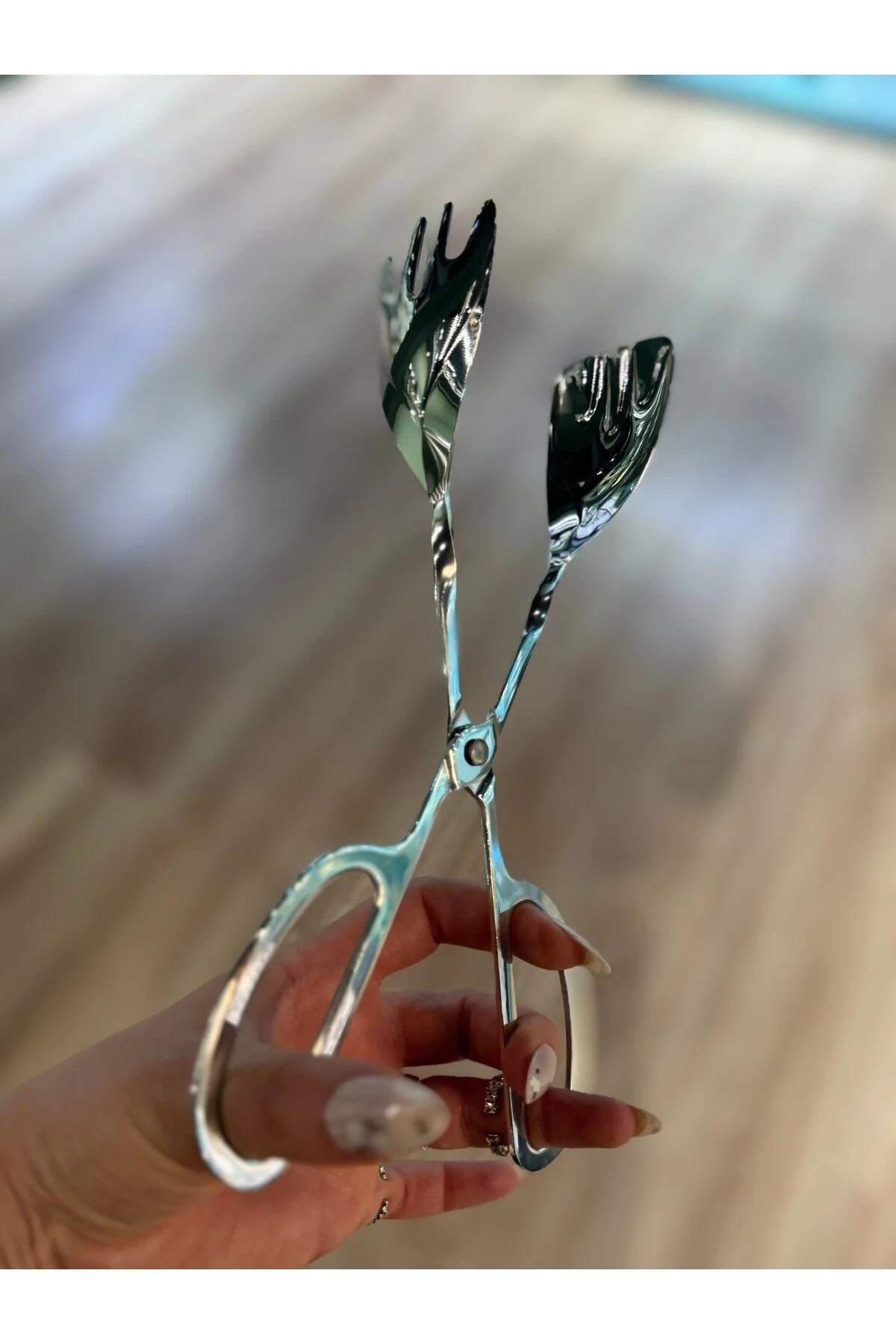 قاشق چنگال و چاقو ESTERHOMEDECOR MAKAS MASHA SERVICE TONGS hediye