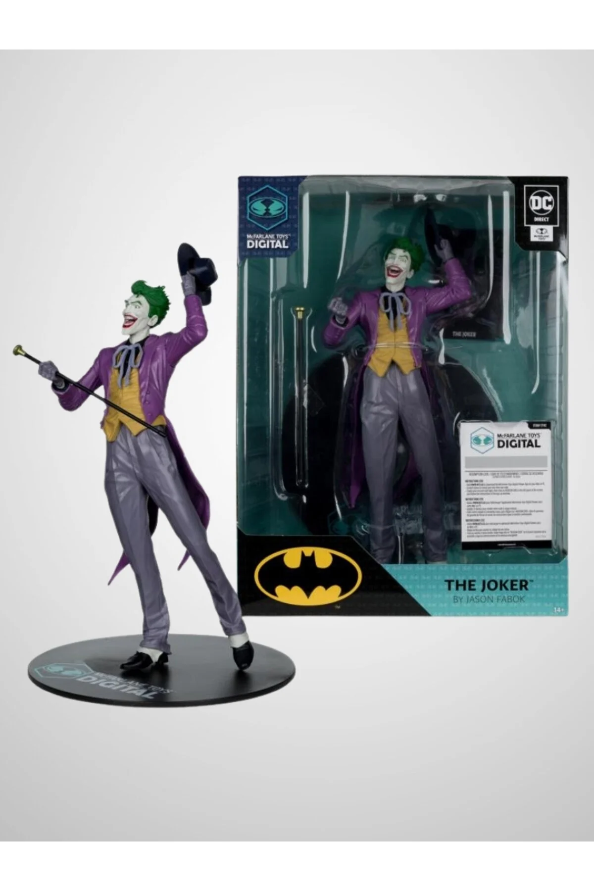 فیگور THE JOKER توسط جیسون فابوک اصل DC COMICS