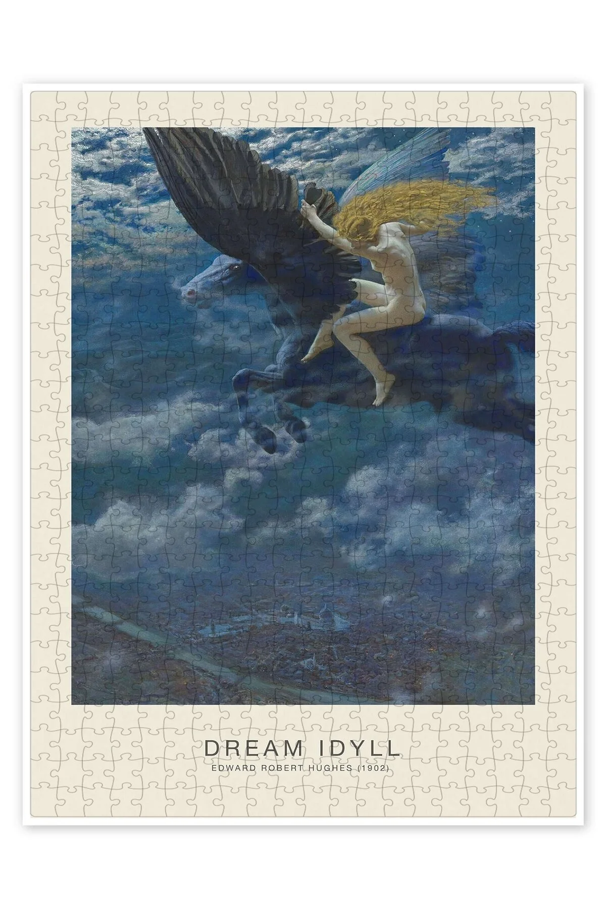 پازل DREAM IDYLL 1902 500 تکه اره منبت کاری مویی گربه سگ با موضوع طبیعت و حیوانات جنگل از ترکیه Jeronkarji