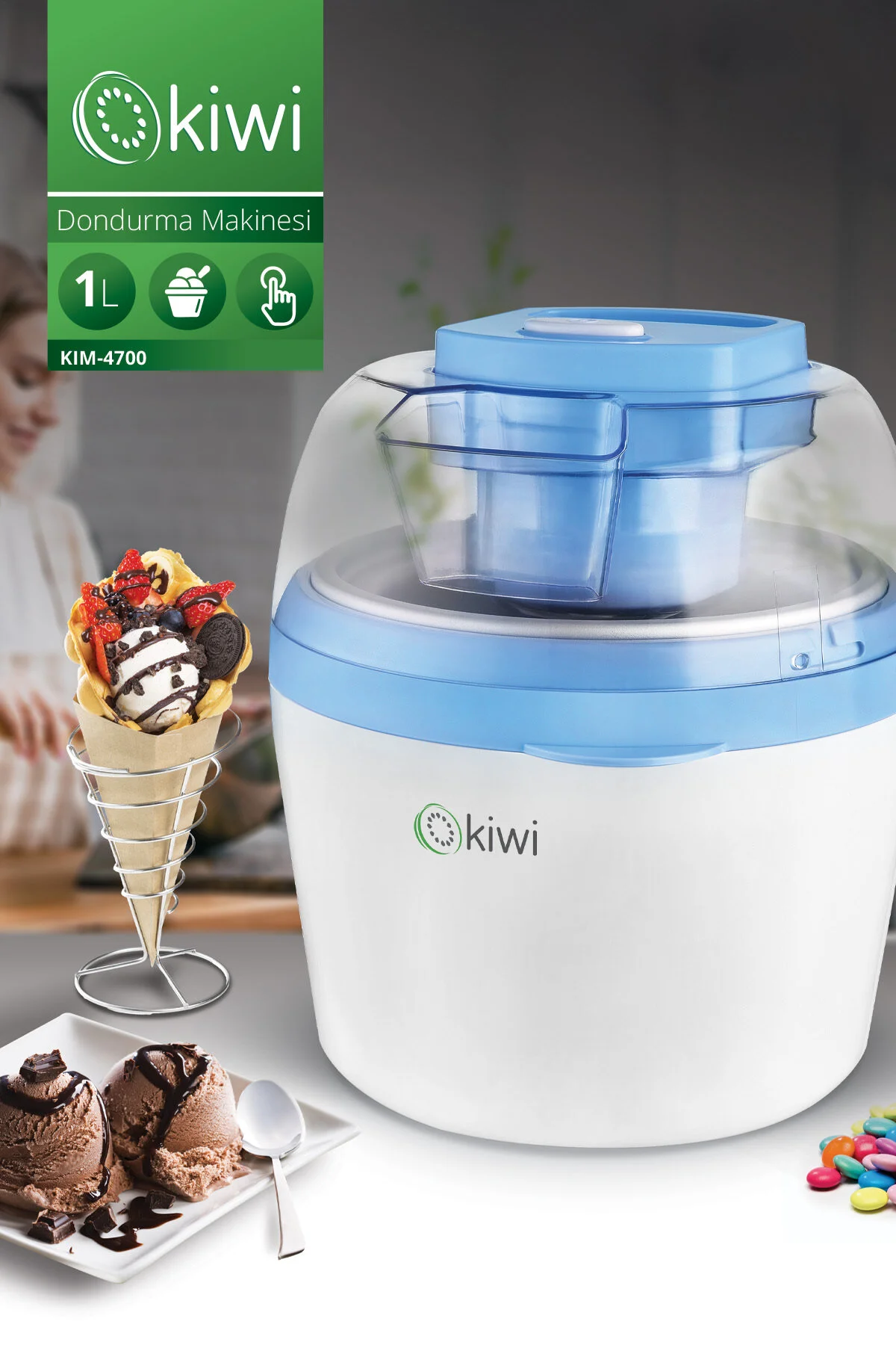 دستگاه بستنی کیم اورجینال کیوی Kiwi