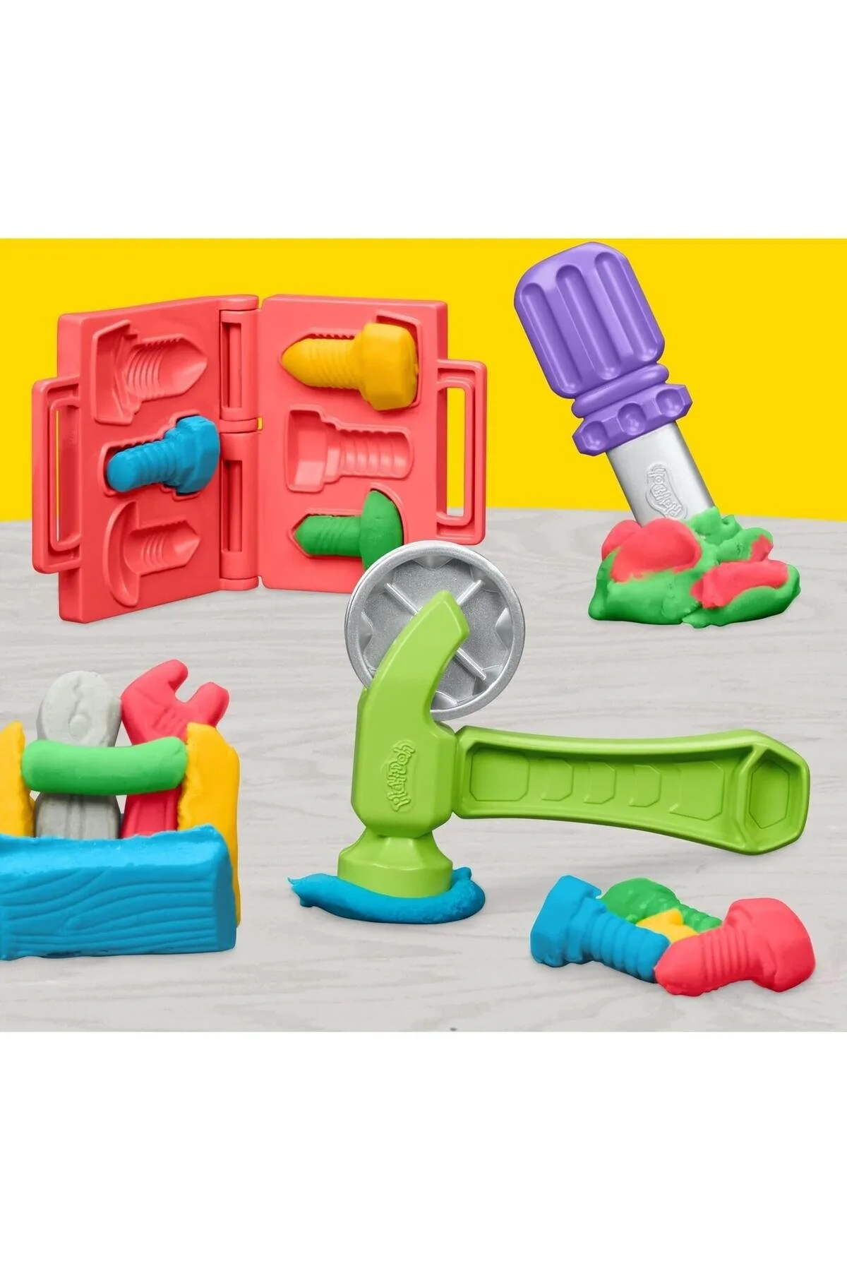 خمیر بازی PLAY DOH ابزارهای دست رنگارنگ F9141 Hasbro