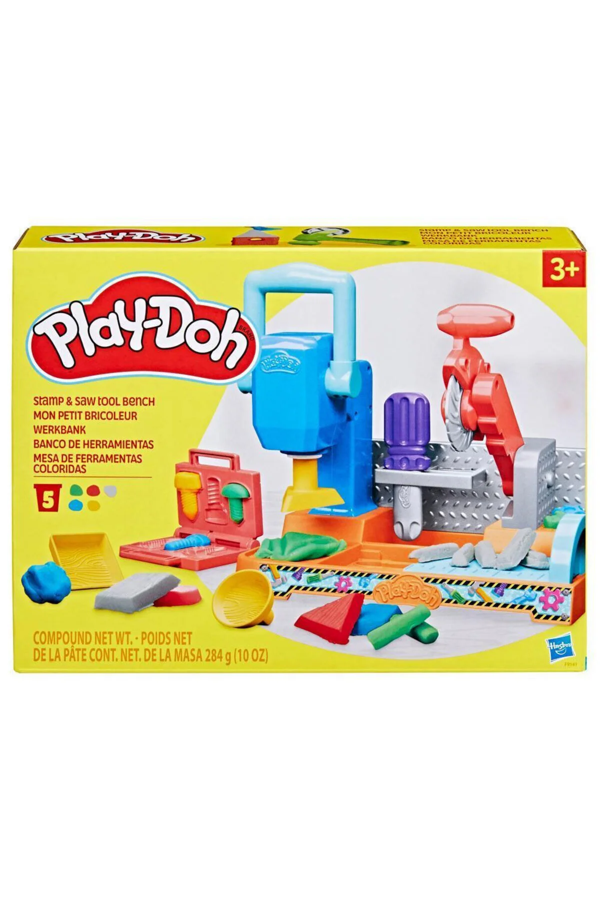 خمیر بازی PLAY DOH ابزارهای دست رنگارنگ F9141 Hasbro