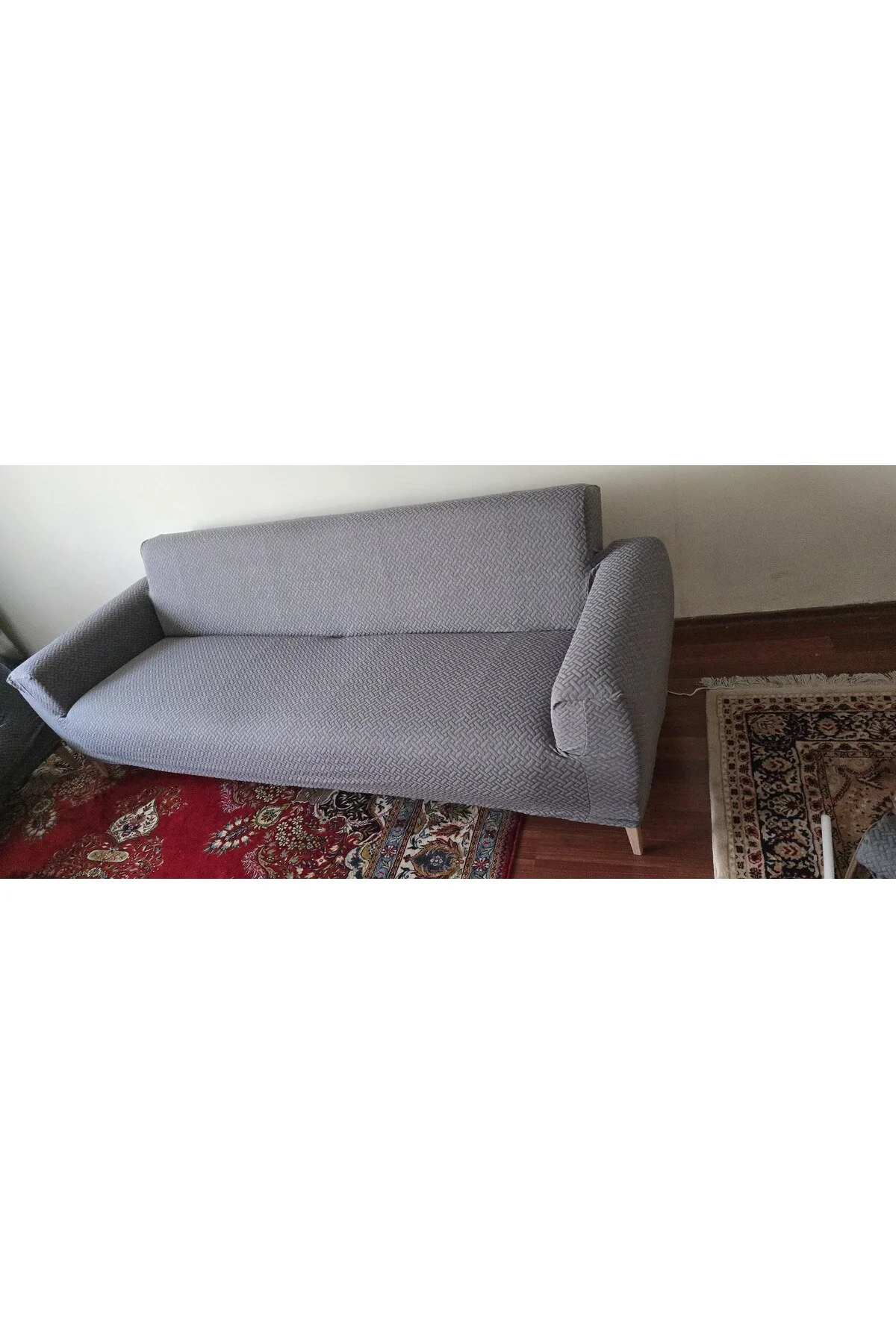 روکش مبل یک الگوی حصیری با کیفیت نیمه 3 1 تایر پوشش صندلی مجموعه غلاف Rişte Home