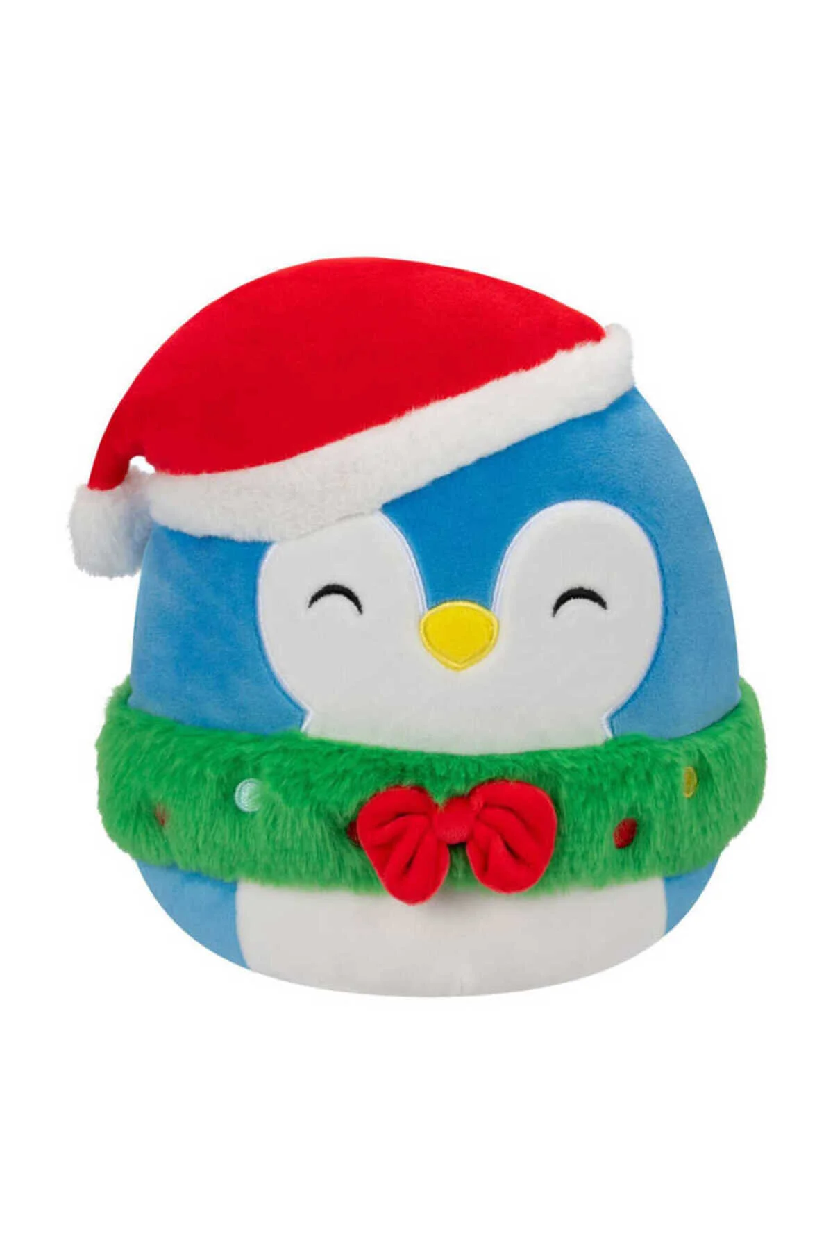 اسباب بازی های پشمی سری کریسمس دایناسور دنی 13 سانتی متر Squishmallows