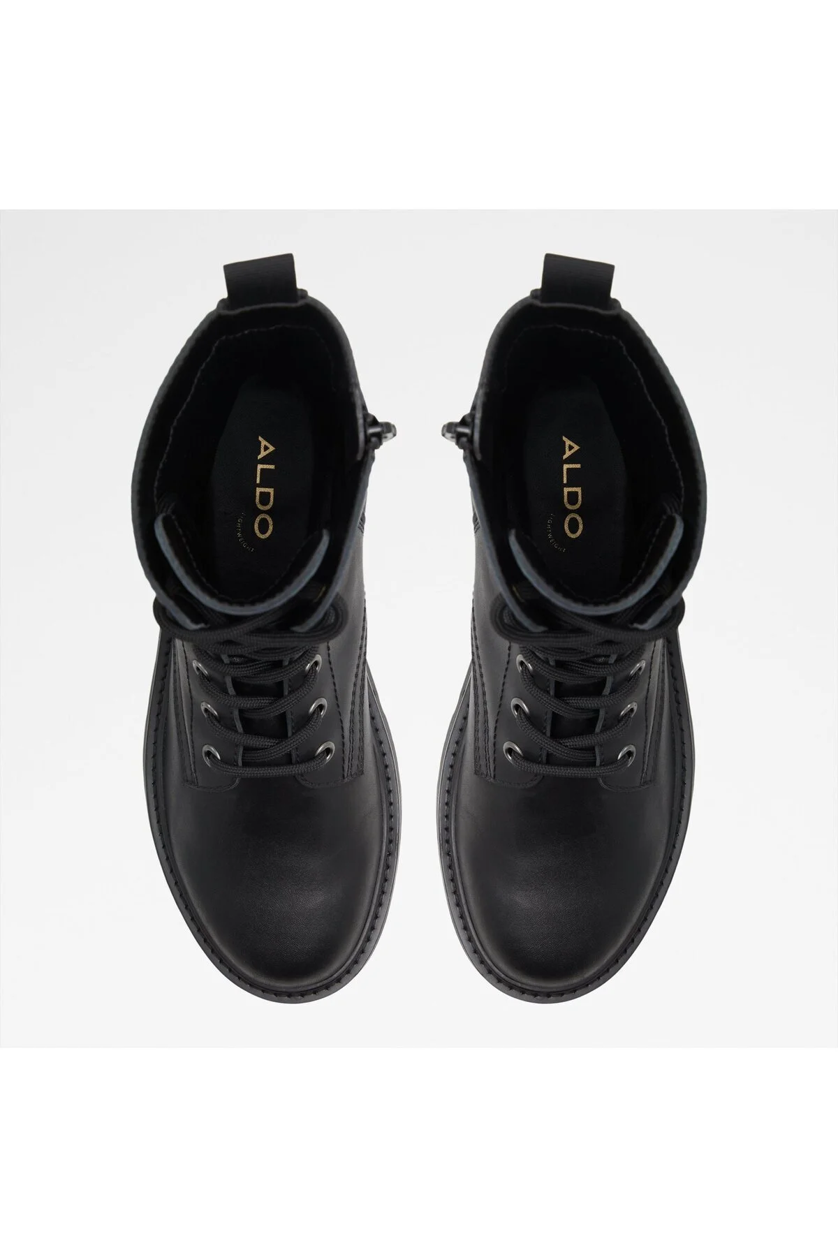 بوت پوتین زنانه MOIMAS زن سیاه چرمی واقعی آلدو Aldo