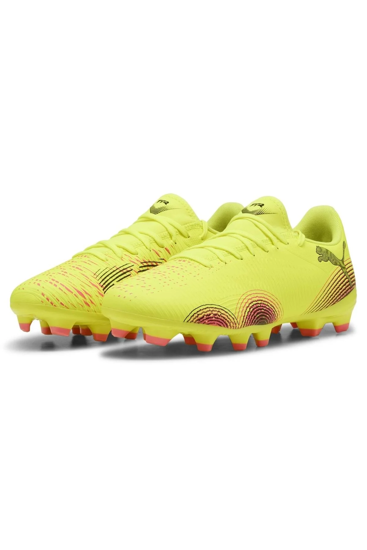 کرمپون مردانه 108141 آینده 8 بازی FG AG حرفه ای مصنوعی طبقه چمن کرامپون زرد رنگ Puma