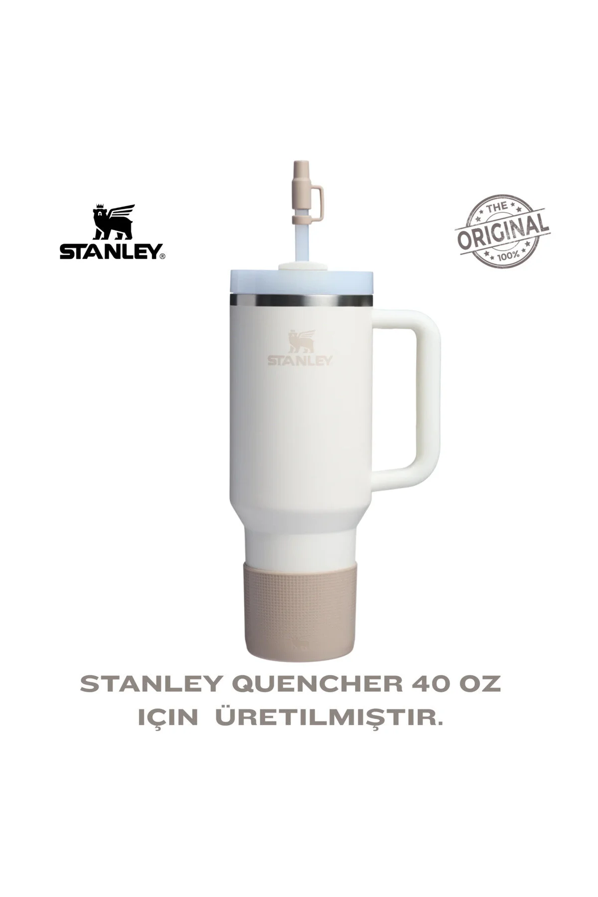 فلاسک COENCHER اصلی 1 18 لیتری 40 اونس مجموعه محافظت سازگار با ترموس پوشش پایه + پیپت Stanley