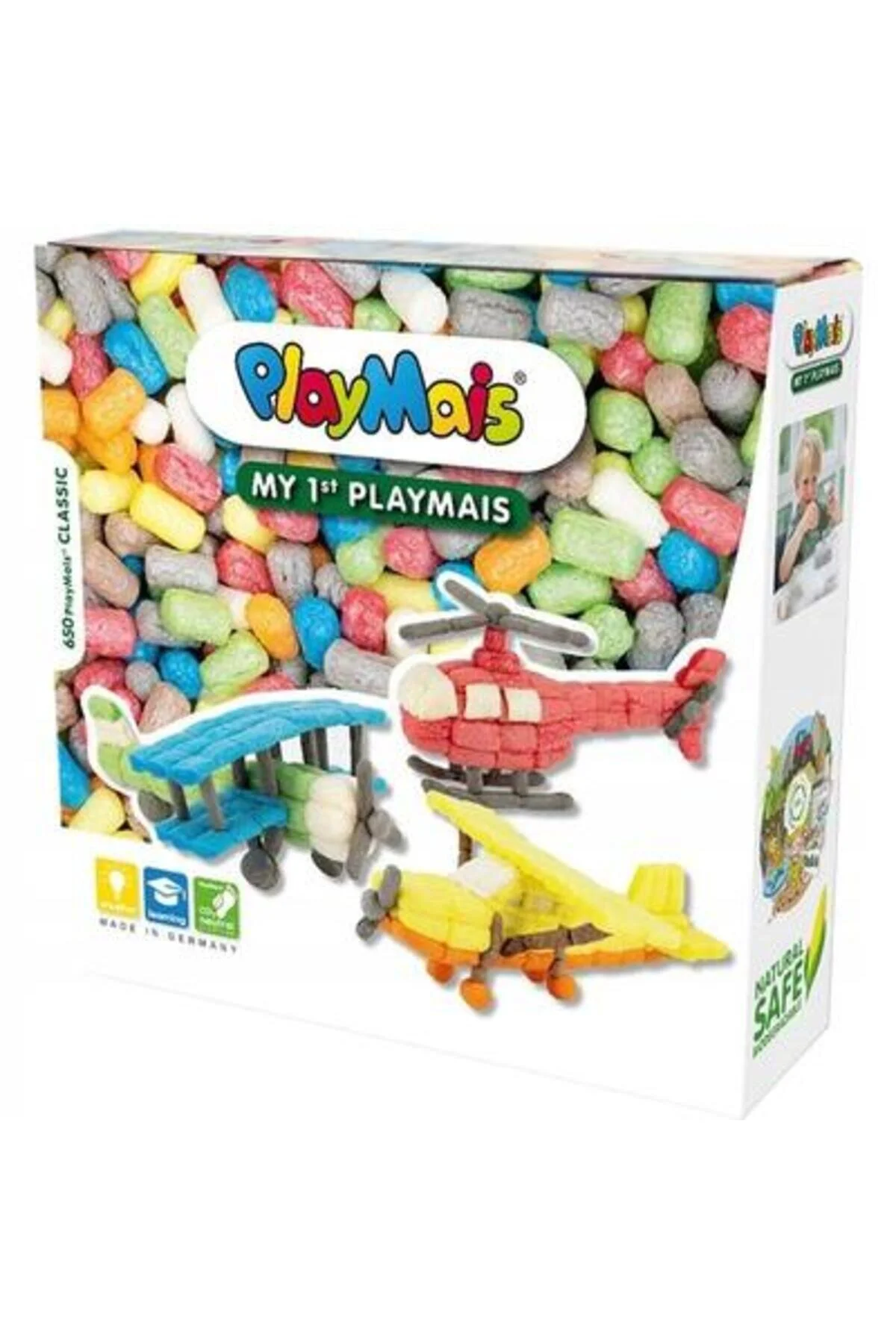 اسباب بازی های آموزشی اولین پرواز من وسایل نقلیه هوایی PlayMais