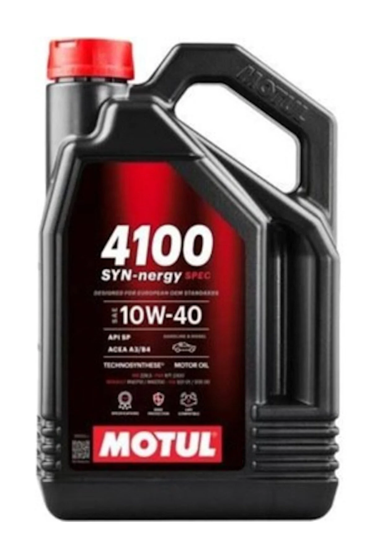 روغن و مکمل موتور 4100 نام سابق 6100 SYNERGIE 10W 40 5 لیتری Motul