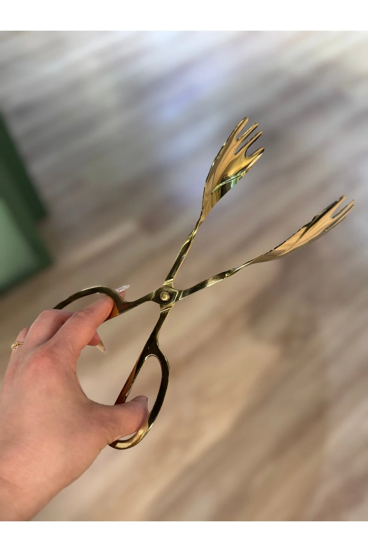 قاشق چنگال و چاقو ESTERHOMEDECOR MAKAS MASHA SERVICE TONGS hediye
