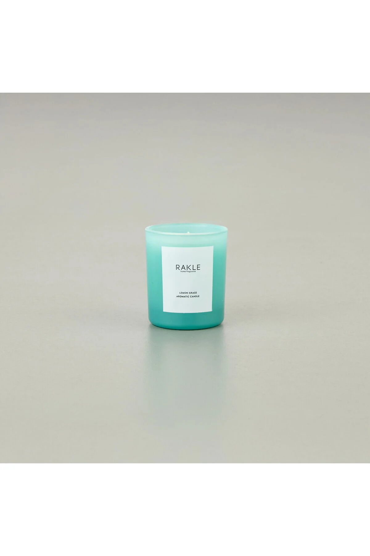 زیرسیگاری شمع معطر چمن نرم لیمو سبز 120 گرم Rakle
