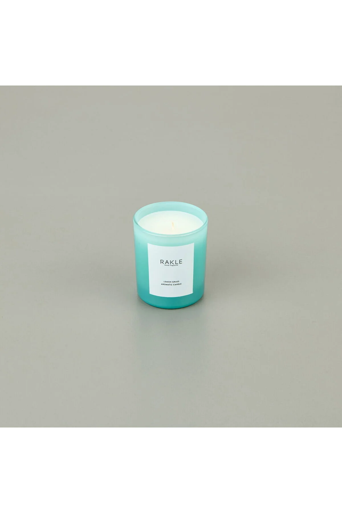 زیرسیگاری شمع معطر چمن نرم لیمو سبز 120 گرم Rakle
