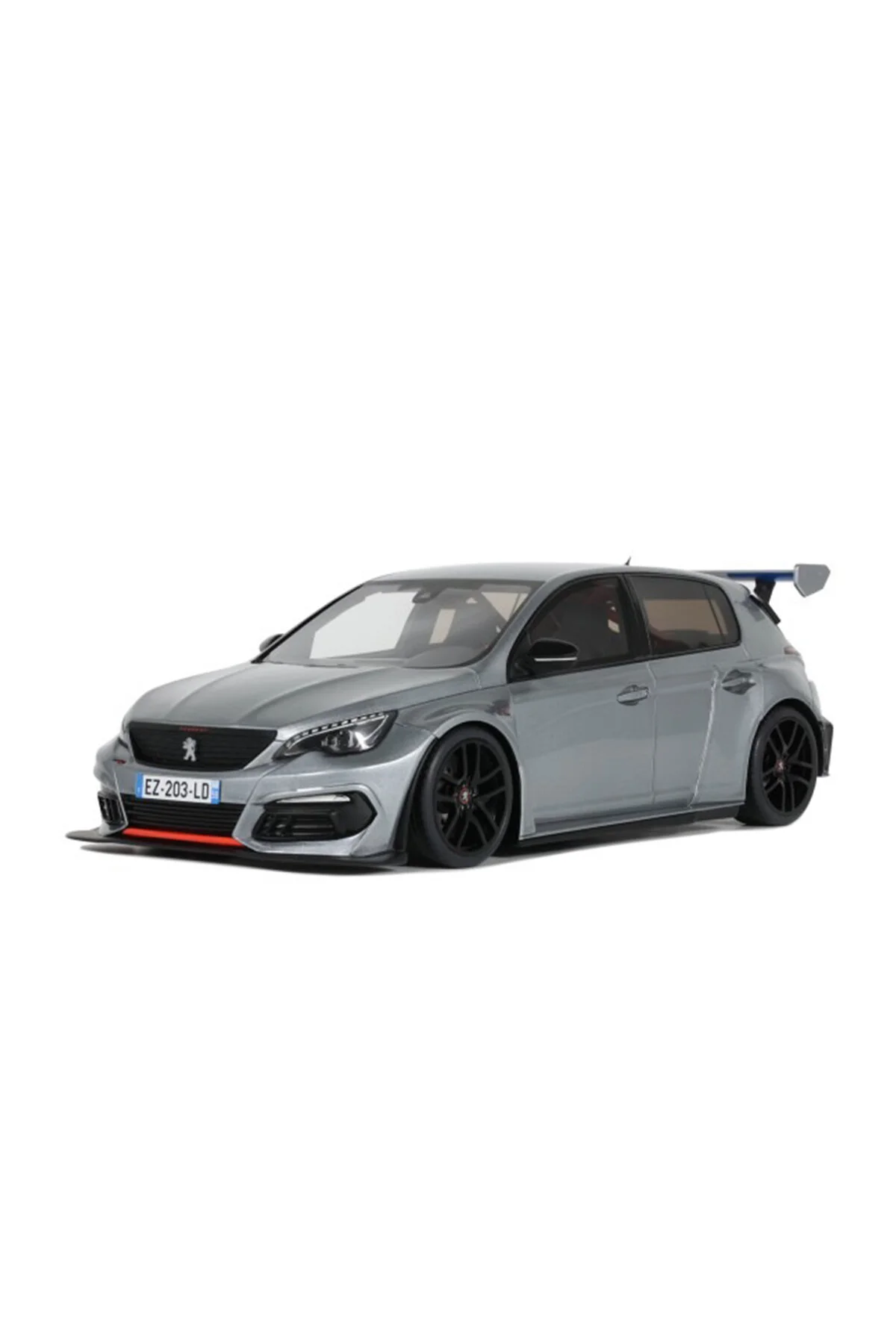 مدل خودرو 1:18 اتو 2020 پژو 308 RC BYFACTORY GRIS ARTENSE PROJECT CARS اورجینال Otto