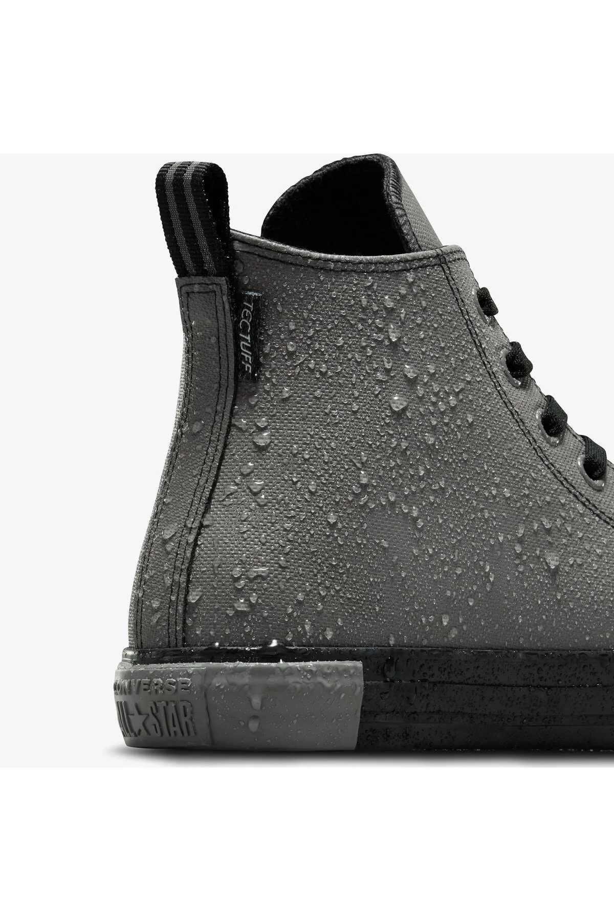 اسنیکر کفش کتانی چرم تک‌تاف ​​یونیسکس خاکستری چاک تیلور کانورس Converse