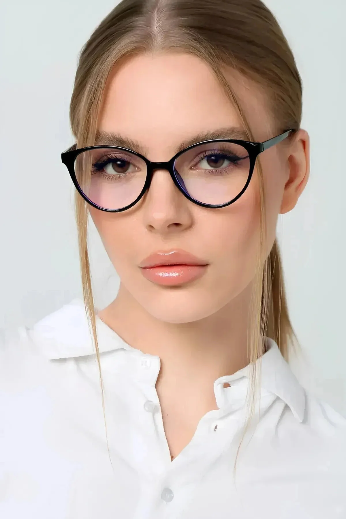 عینک آفتابی شفاف سیاه UNISEX اورجینال Eyesofia