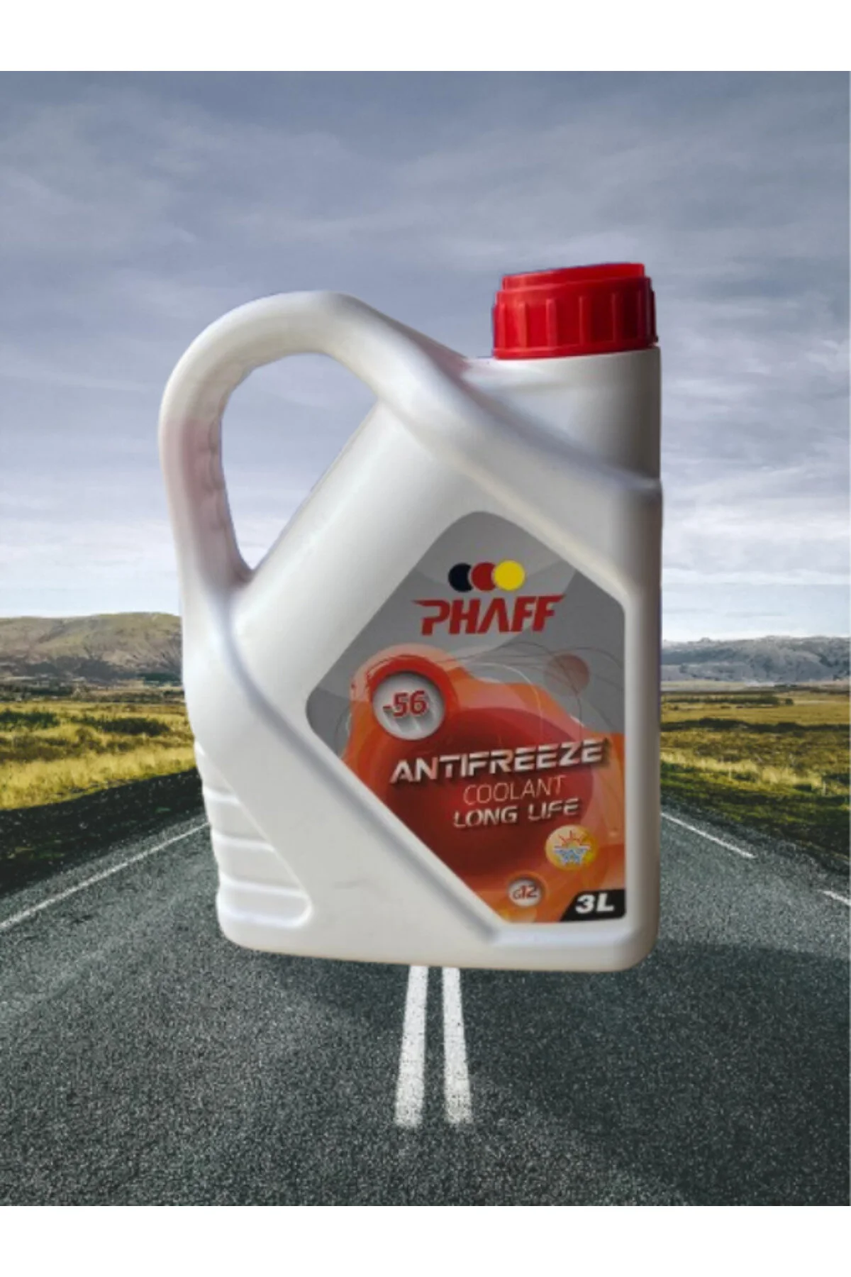 ضدیخ آب رادیاتور ضد یخ ارگانیک قرمز با طول عمر بالا 3L 4 SEASONS PROTECTION PHAFF