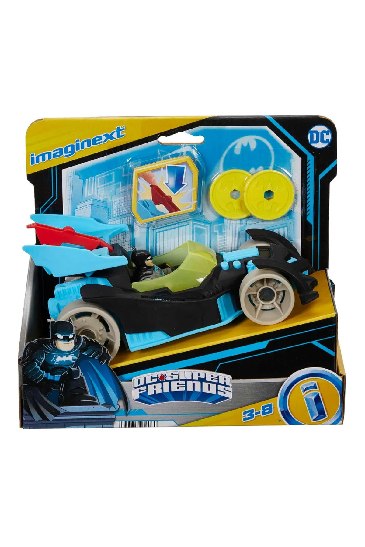 اسباب بازی های فیگور دیگر مردانه و زنانه DC SUPER FRIENDS ابزارهای ویژه M5649 HFD48 ایمجینکس Imaginext