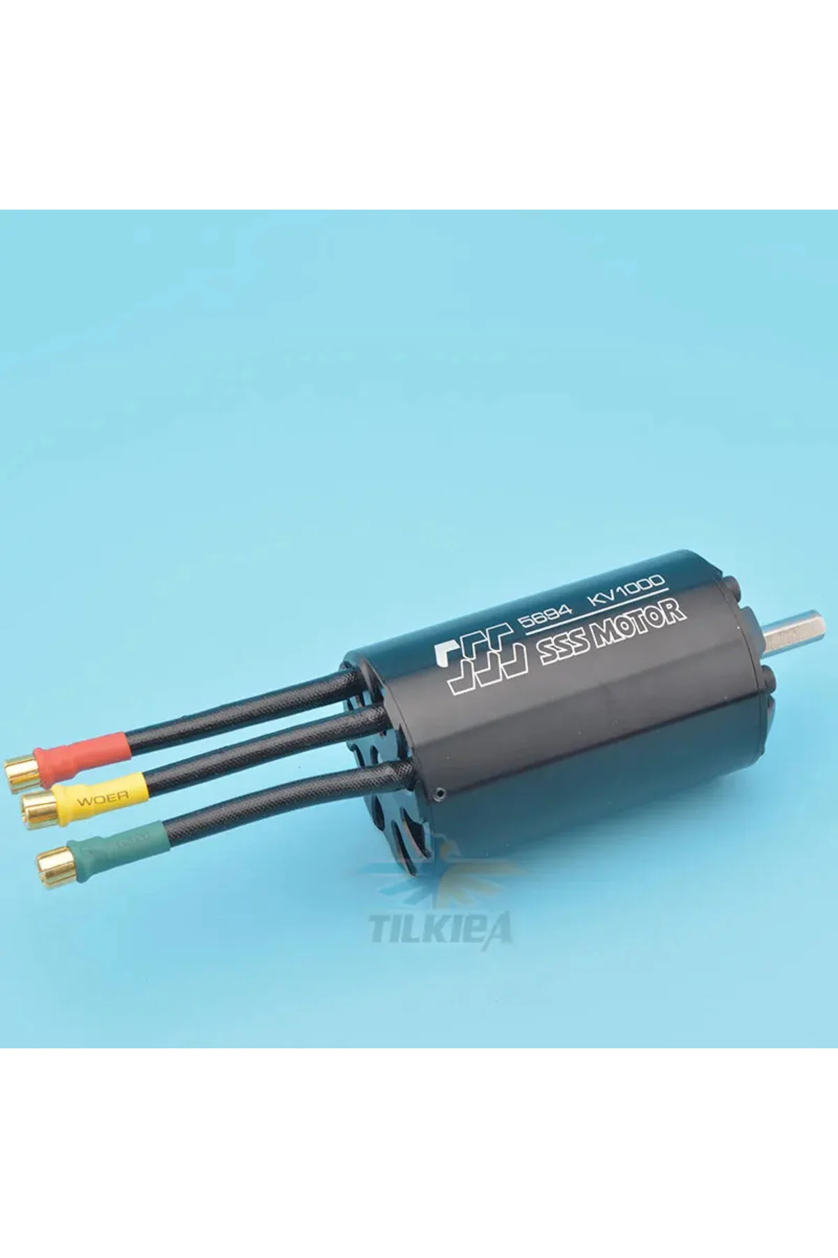 تجهیزات RC هواپیمای و بوت های مسابقه ای SSS 5684 KV1000 6 قطبی بدون برس DC MOTOR ULTRA &amp; TORQUE GÜMRÜK BEY
