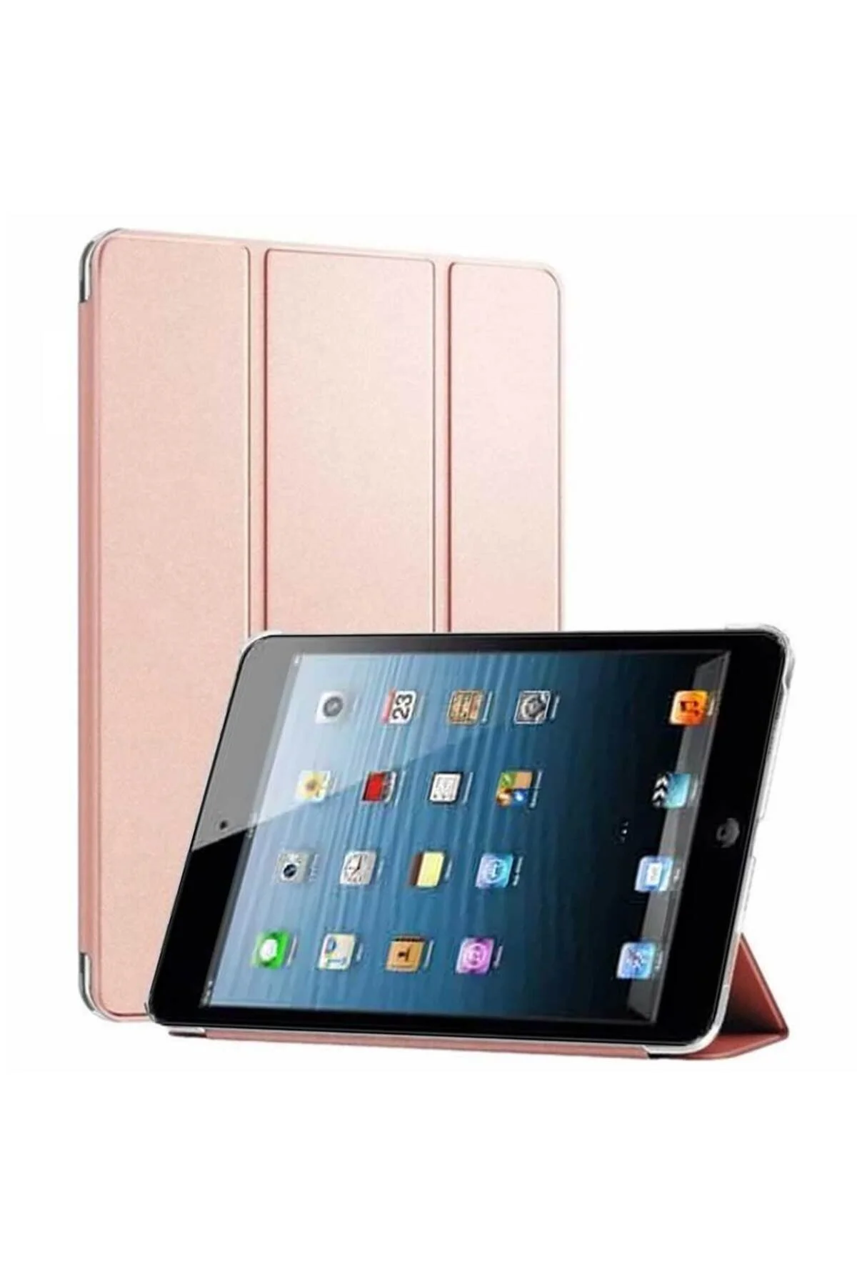 کاور تبلت قاب شفاف APPLE IPAD MINI 2 3 SMART COVER STAND BACK Smart Tech