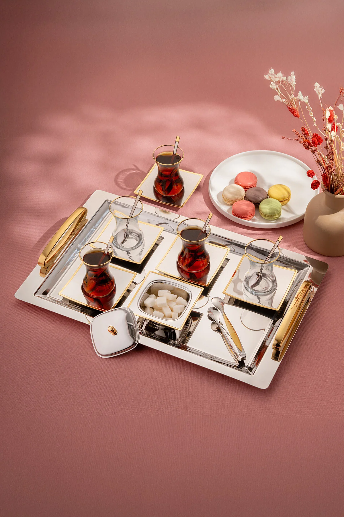 لیوان ست چای 40 عددی لوکاس امسان Emsan