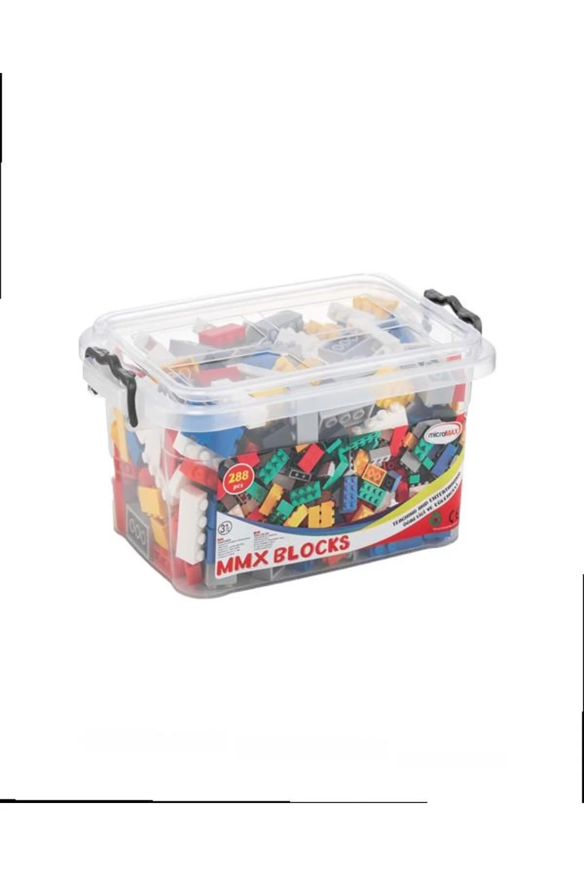 لگو و اسباب بازی های ساخت محور MICROMAX MMX 288 PIECE BUILDING BLOCKS 02 011 از ترکیه Mikromax