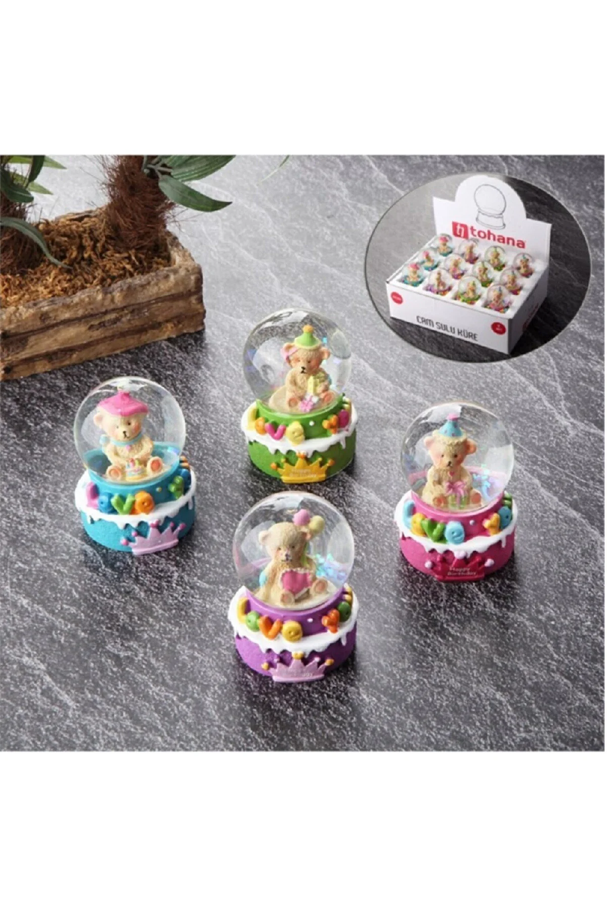 گوی برفی GLASS SULU GLOBE MINI THN 74313 Paçi