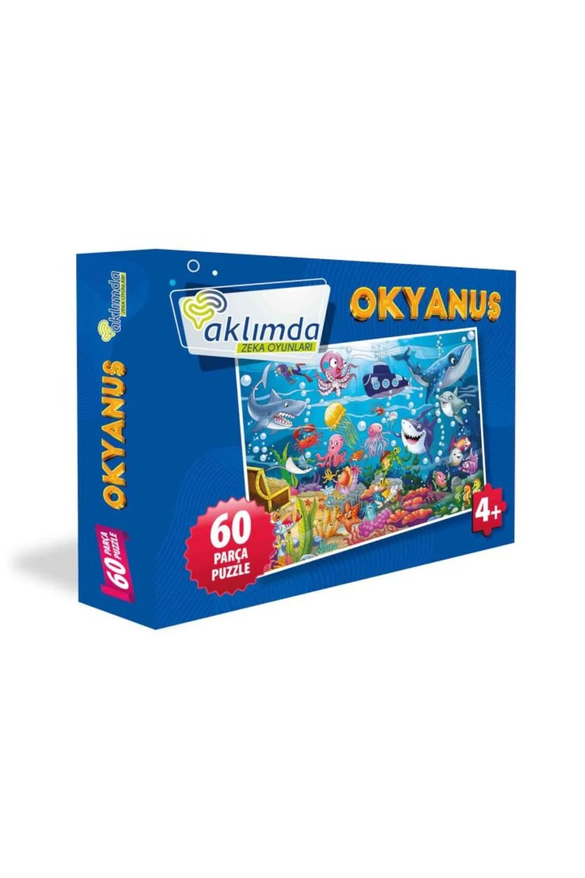 پازل 60 تکه اقیانوس از ترکیه AKLIMDA ZEKA OYUNLARI