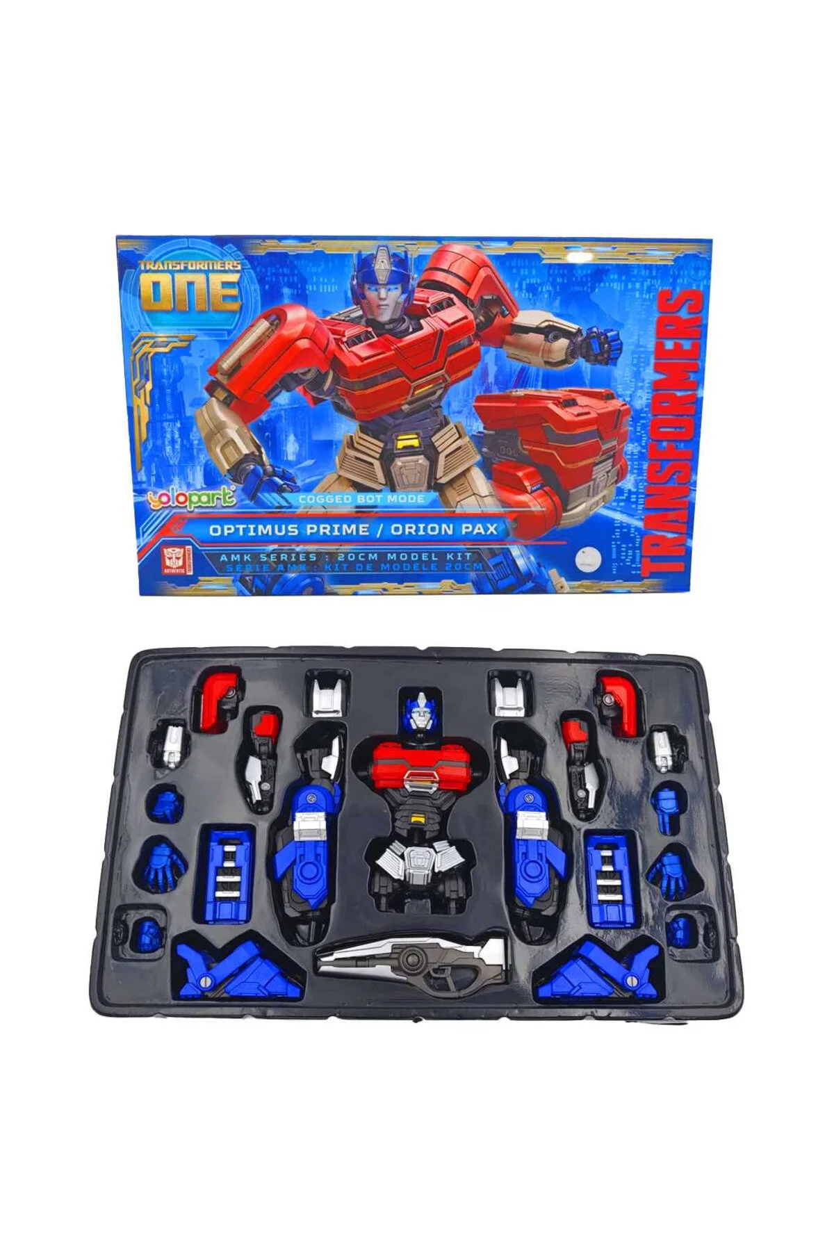 لگو و اسباب بازی های ساخت محور TRANSFORMERS TF ONE AMK SERIES OPTIMUS PRIME PAX COGGED MODE KIT مدل 20 سانتی متری از ترکیه BAŞEL