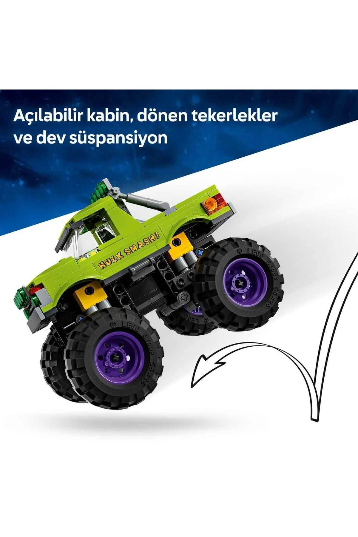 لگو و اسباب بازی های ساخت محور MARVEL HULK TRUCK VS. THANOS 76312 ابرقهرمان برای کودکان 7 سال به بالا از ترکیه LEGO