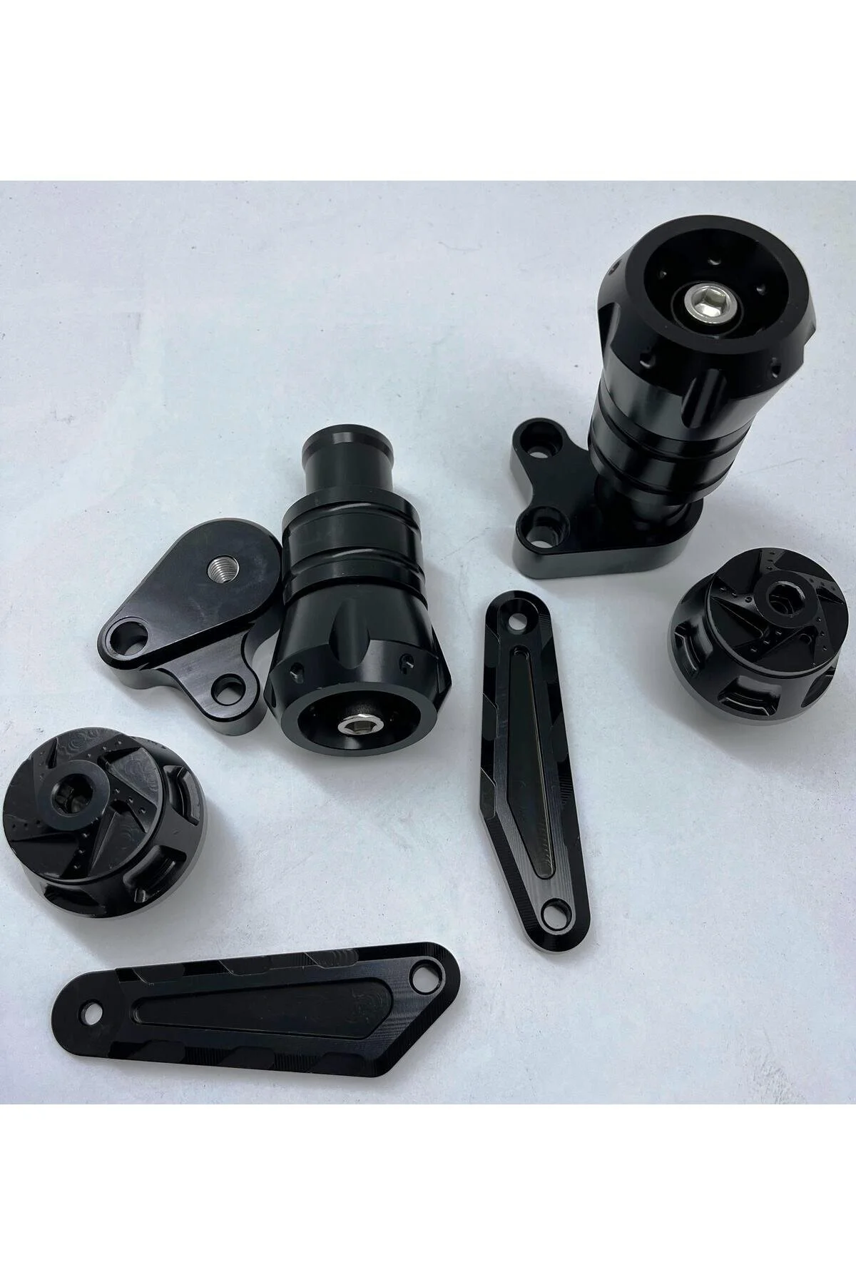محصولات ضروری موتورسیکلت محافظت از PCX منتظر مجموعه کامل سیاه است mpmoto
