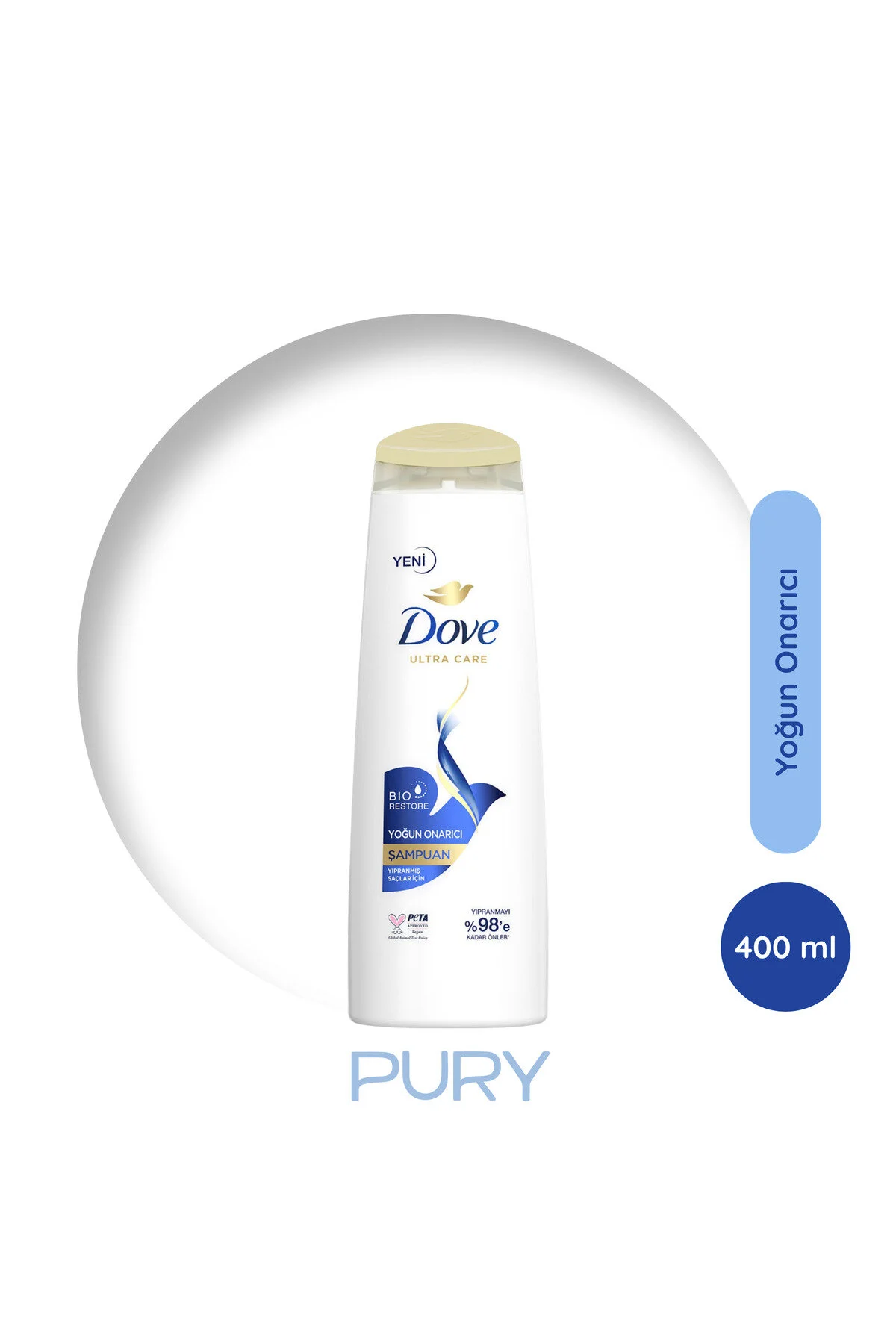 شامپو ترمیم کننده قوی 400 میلی لیتر مناسب بانوان داو Dove