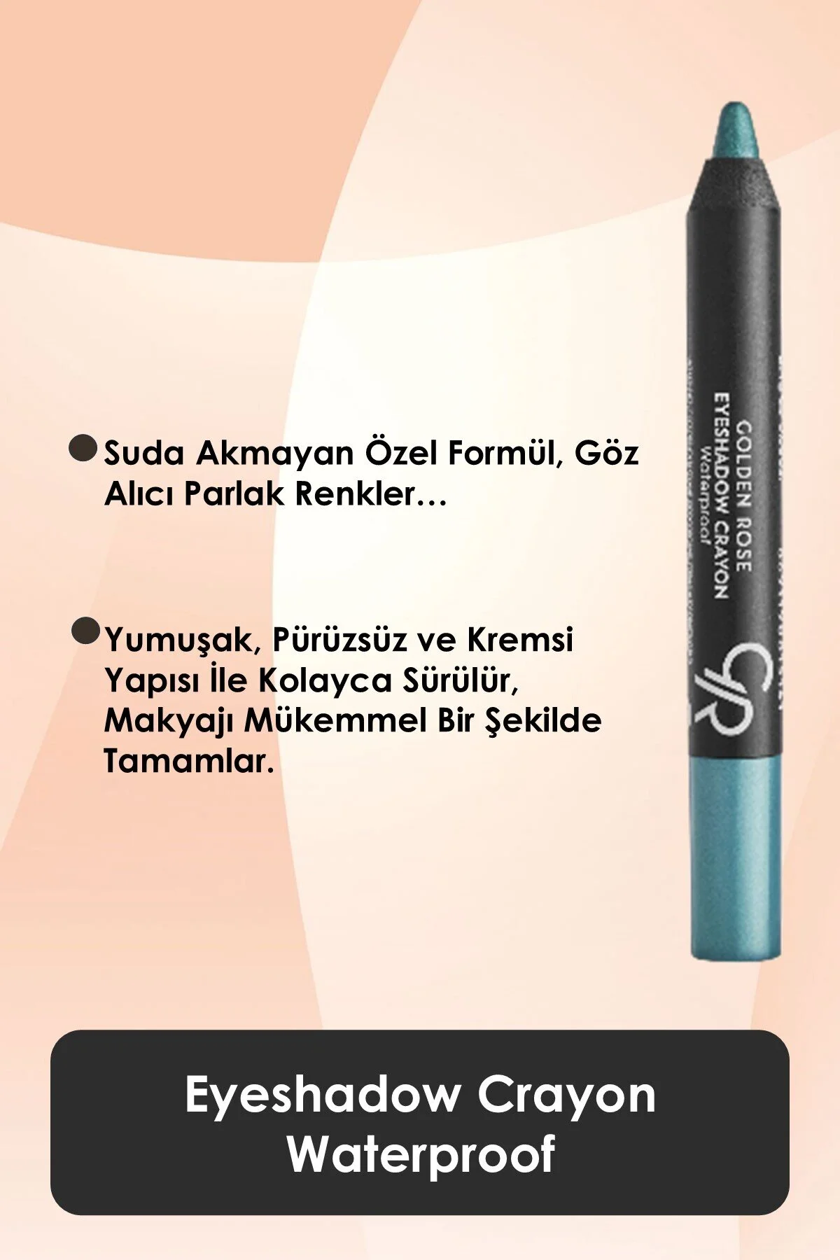 مداد ضد آب Eyeshadow Pencil - Eyeshadow Crayon ضد آب شماره: 14 گلدن رز Golden Rose