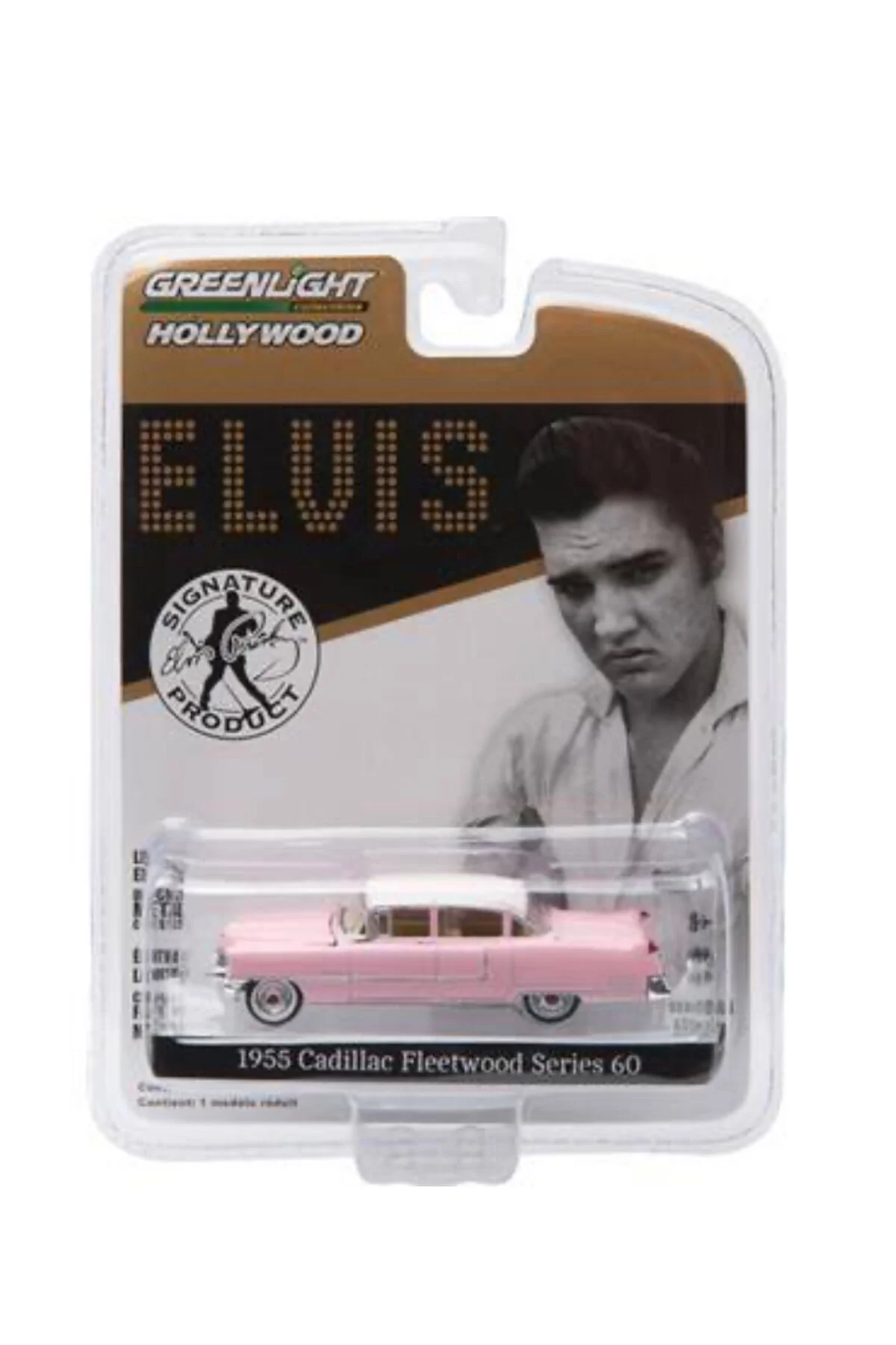 مدل خودرو هالیوود الویس پریسلی 1955 CADILLAC FLEETWOOD SERIES 60 DIECAST 1:64 گرین لایت Greenlight