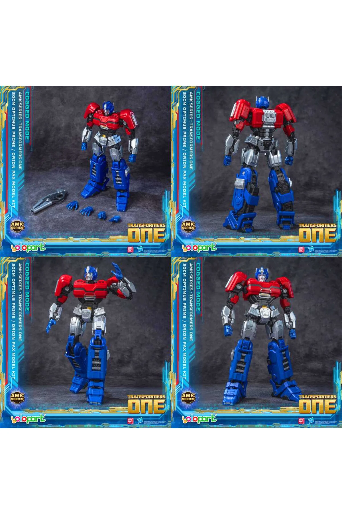 لگو و اسباب بازی های ساخت محور TRANSFORMERS TF ONE AMK SERIES OPTIMUS PRIME PAX COGGED MODE KIT مدل 20 سانتی متری از ترکیه BAŞEL