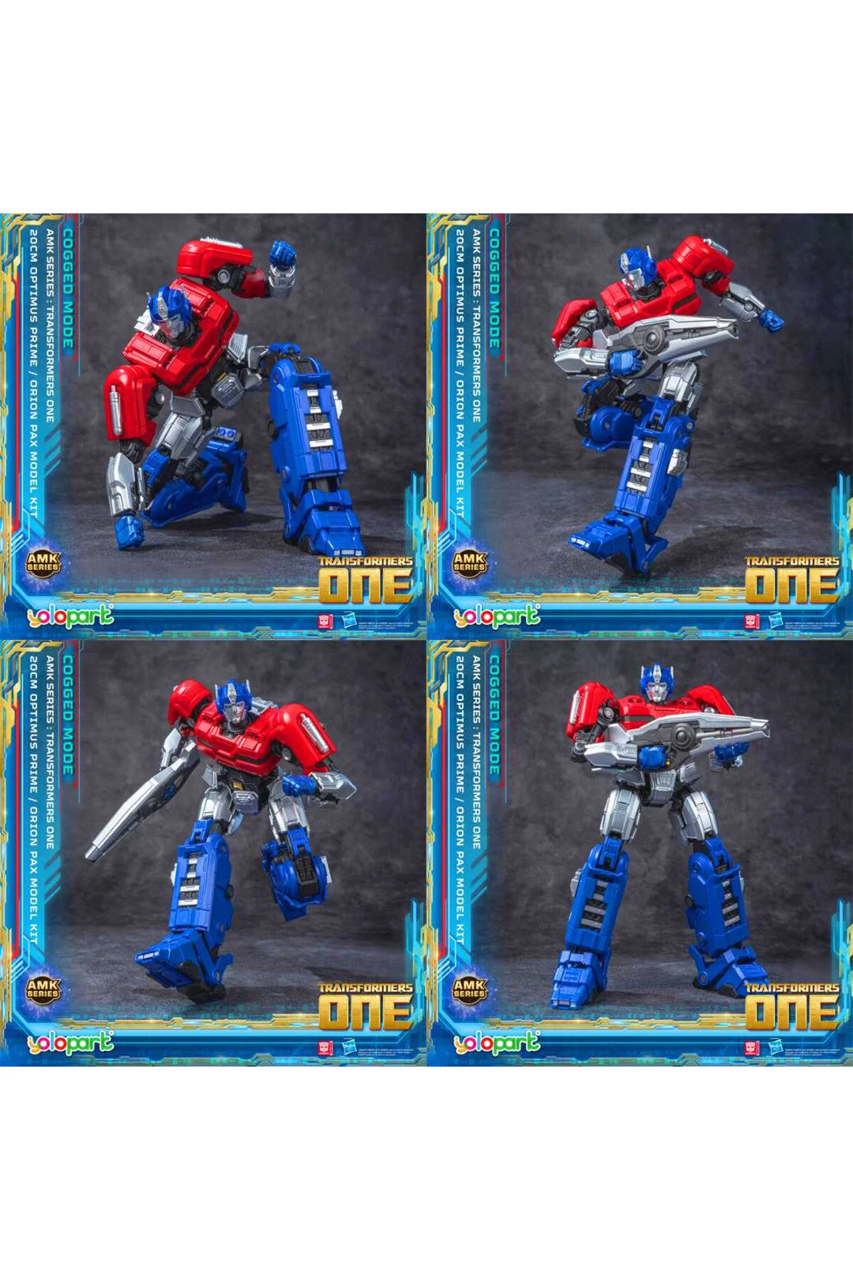 لگو و اسباب بازی های ساخت محور TRANSFORMERS TF ONE AMK SERIES OPTIMUS PRIME PAX COGGED MODE KIT مدل 20 سانتی متری از ترکیه BAŞEL