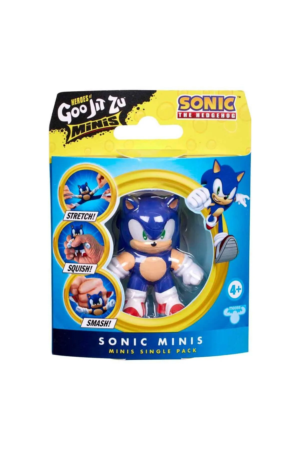 اسباب بازی های فیگور شخصیت GOOJITZU SONIC MINI شکل تک بسته S3 GJN07000 صوتی GIOCHI PREZIOSI
