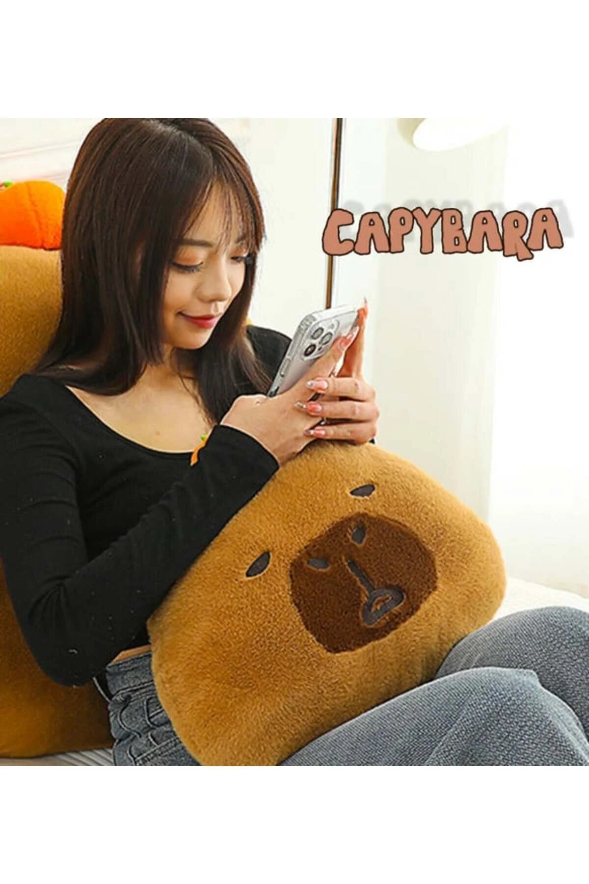 اسباب بازی های پشمی عکس شخصی‌شده بالش قطبی کاپیبارا و توپ کریستالی روشن‌شده در راه شیری دختر زحل hediyesahibi