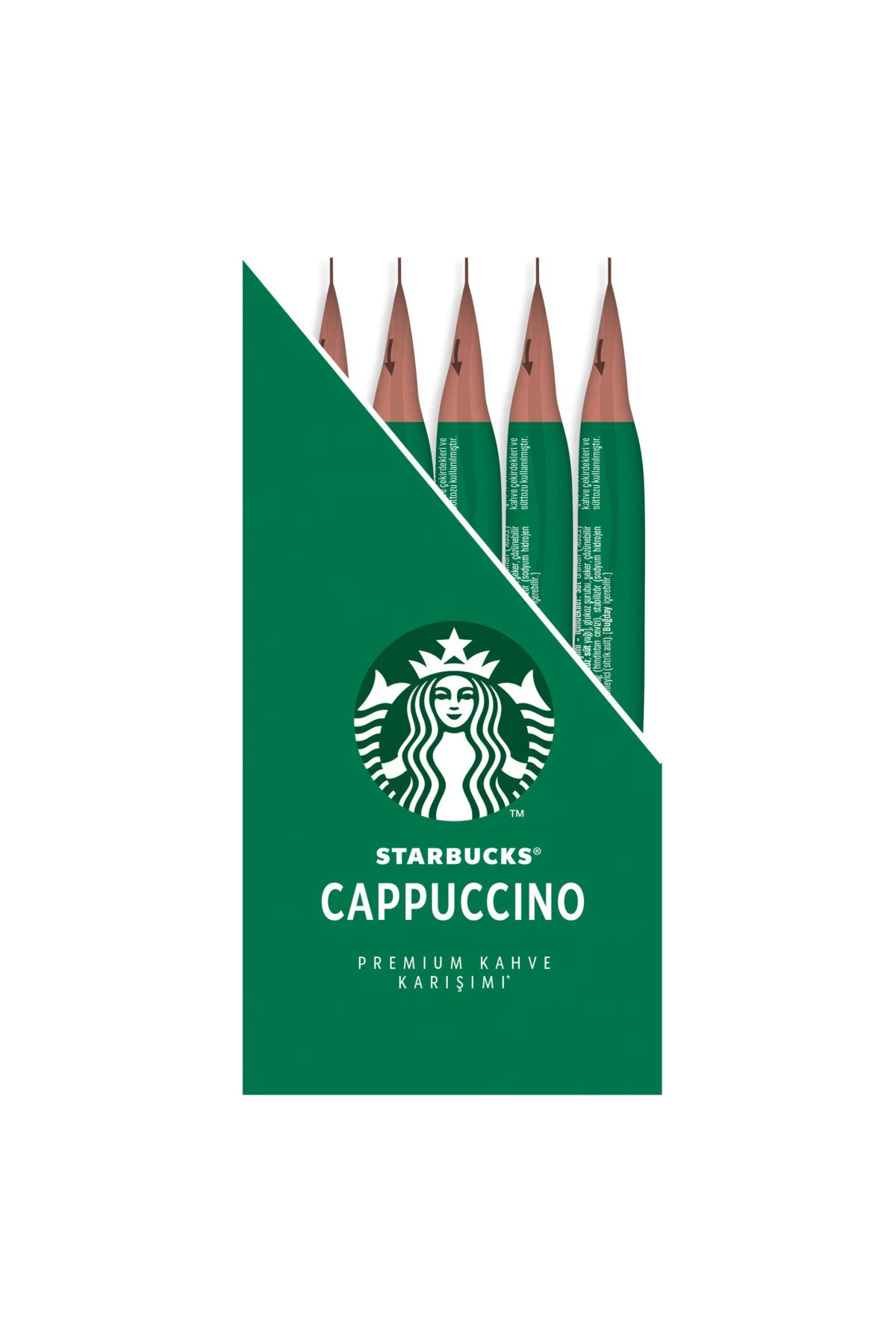 قهوه فوری میکس پرمیوم کاپوچینو 3 X بسته 10 تایی 10X18 گرم استارباکس Starbucks