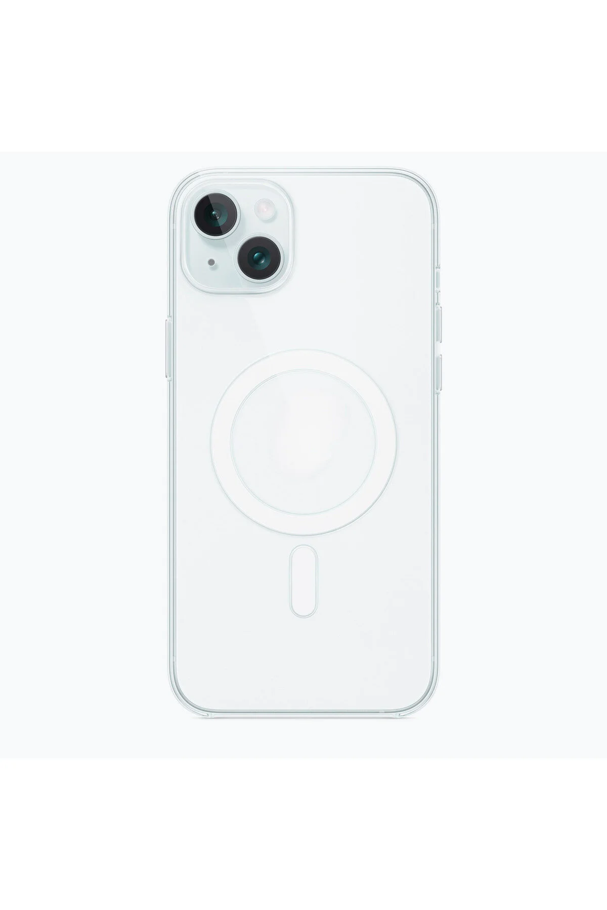 کاور و قاب IC IPHONE 15 PLUS سازگار با طراحی نازک MAGSAFE میکای شفاف متحرک غیر زرد EVAX