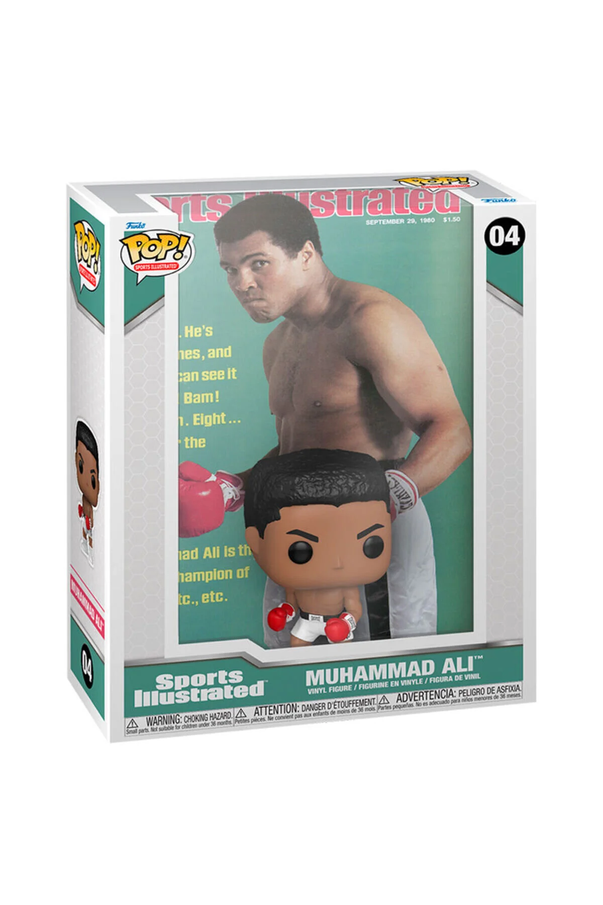 فیگور پاپ اسپورت مصور بوکس محمدعلی شماره:04 از ترکیه Funko