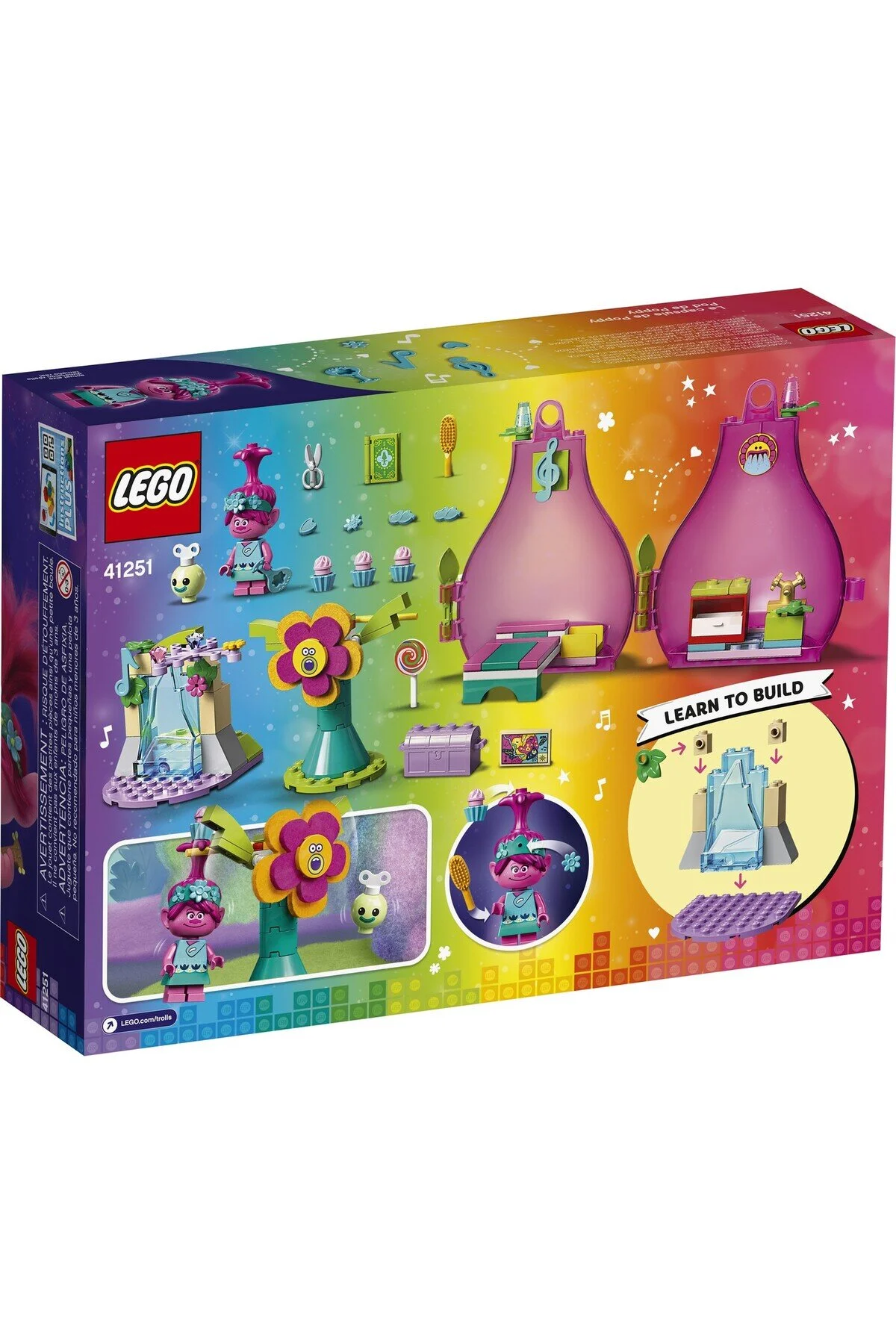 لگو برند: TROLLS WORLD TOUR POPPY'S CAPSULE 41251 دسته: & BUILDING TOYS اورجینال LEGO