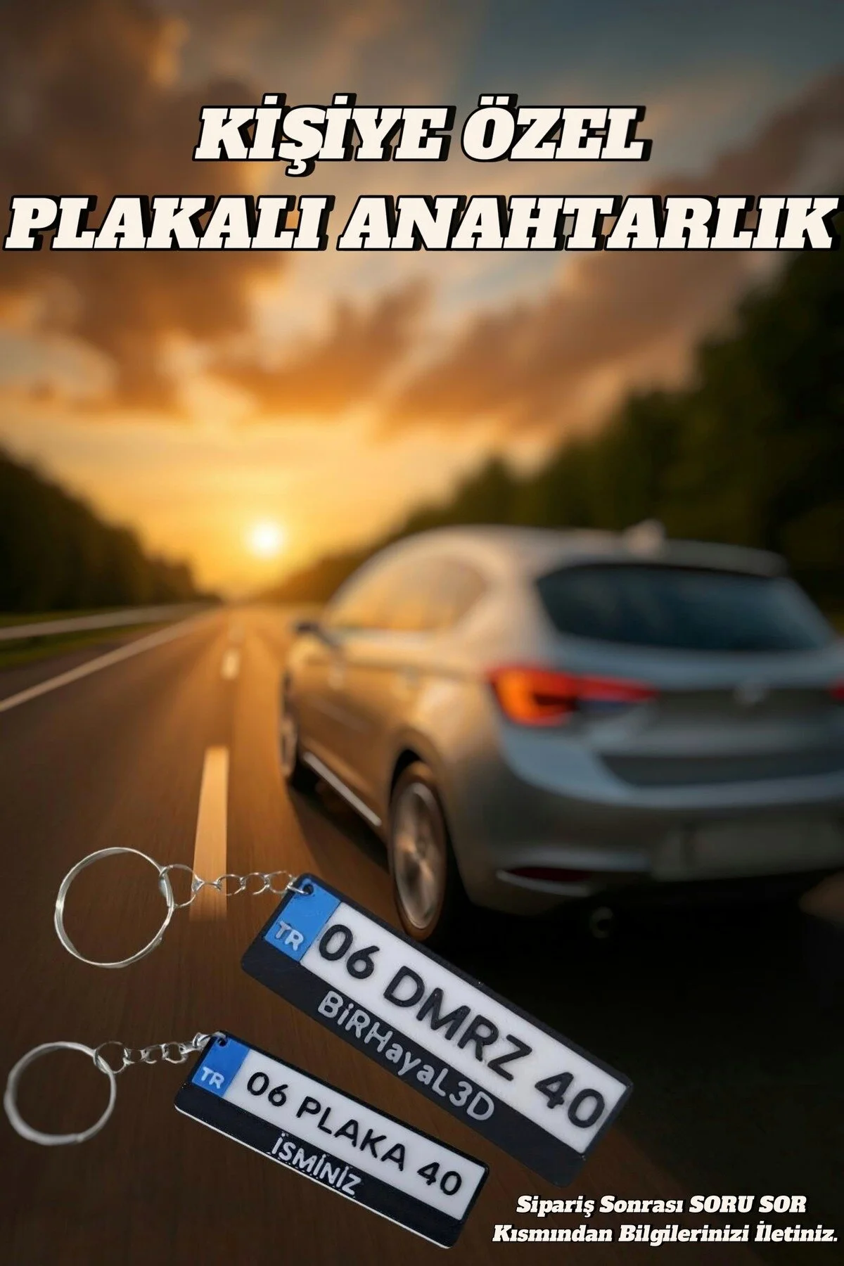 جلیقه کلید جاکلیدی پلاک شخصی شده اورجینال dmrz home