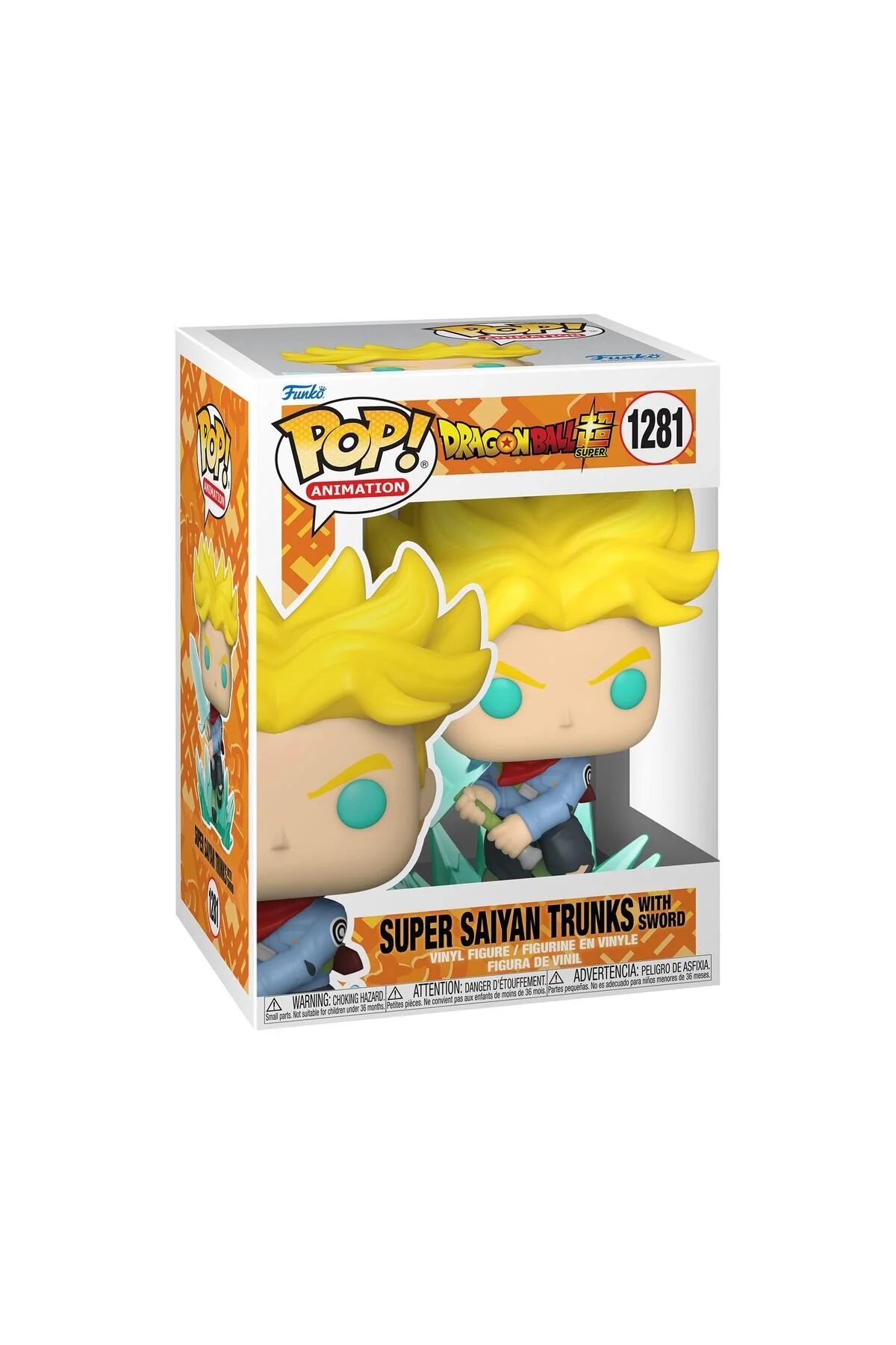 فیگور تنه اژدها سوپر SUPER SAIYAN با شکل پاپ شمشیر Funko